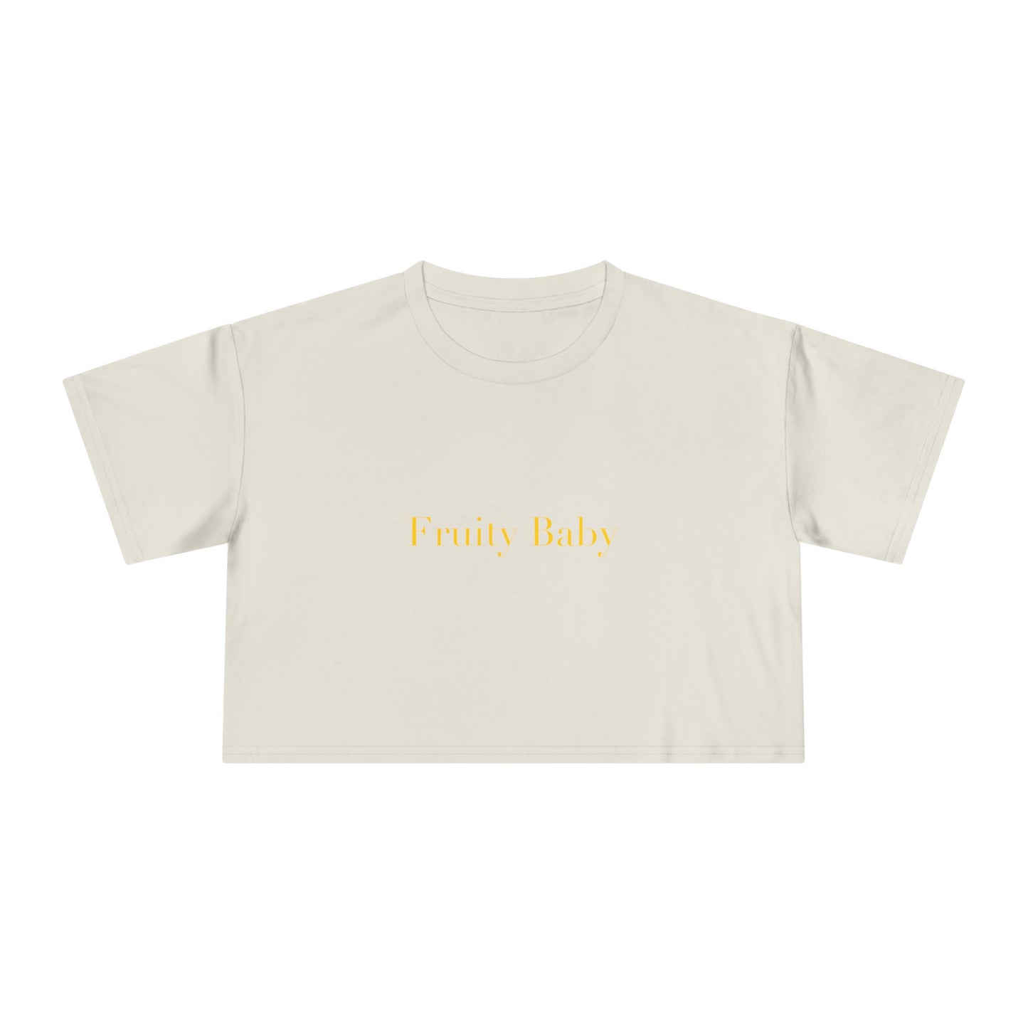 Fruity Baby — Cursive | Crop Tee