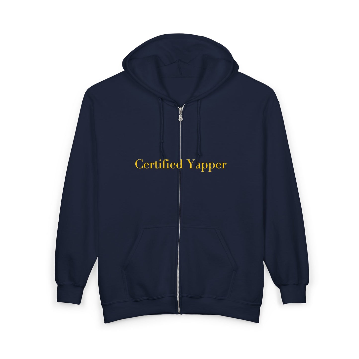 Certified Yapper — Cursive | Hoodie