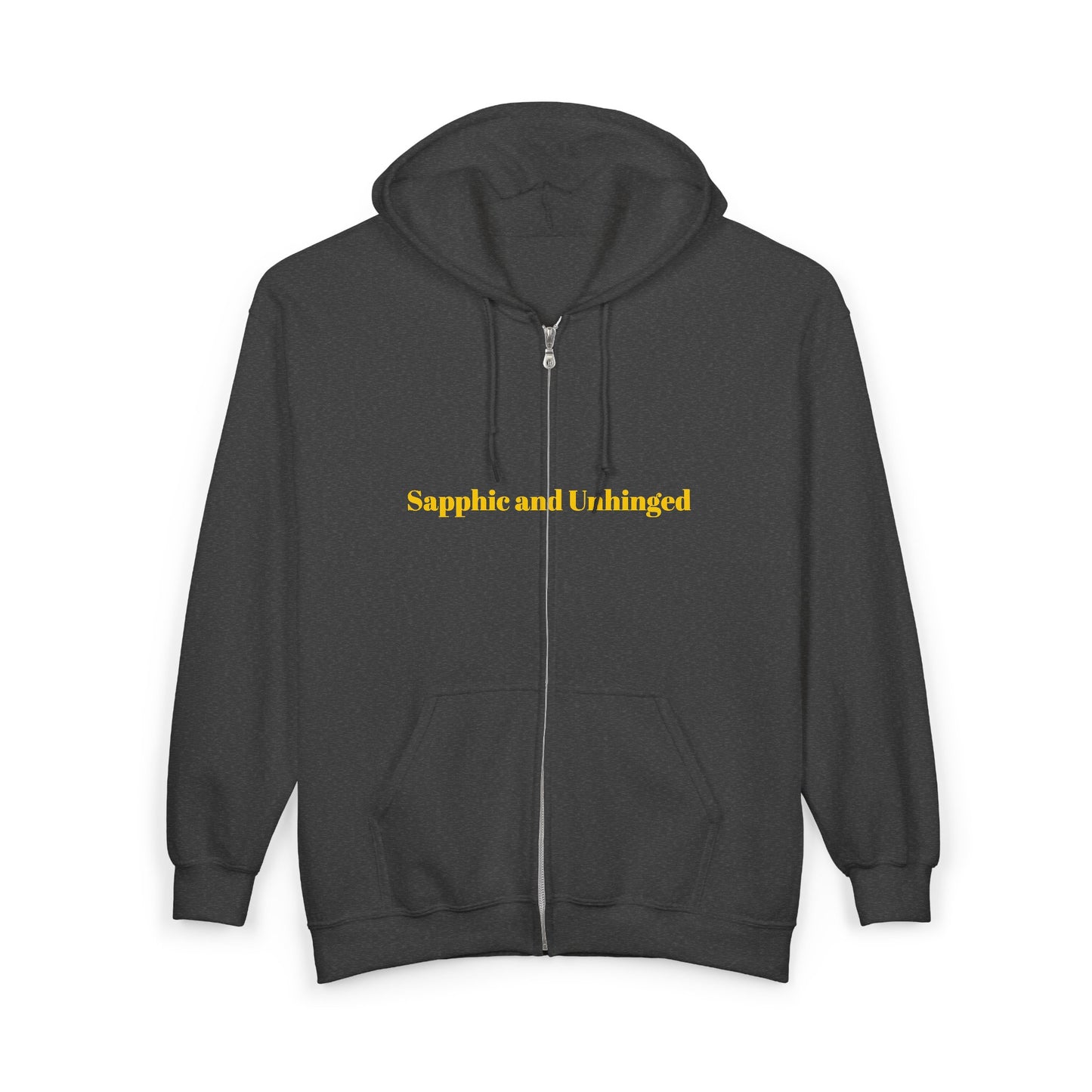 Sapphic and Unhinged — Bold | Hoodie
