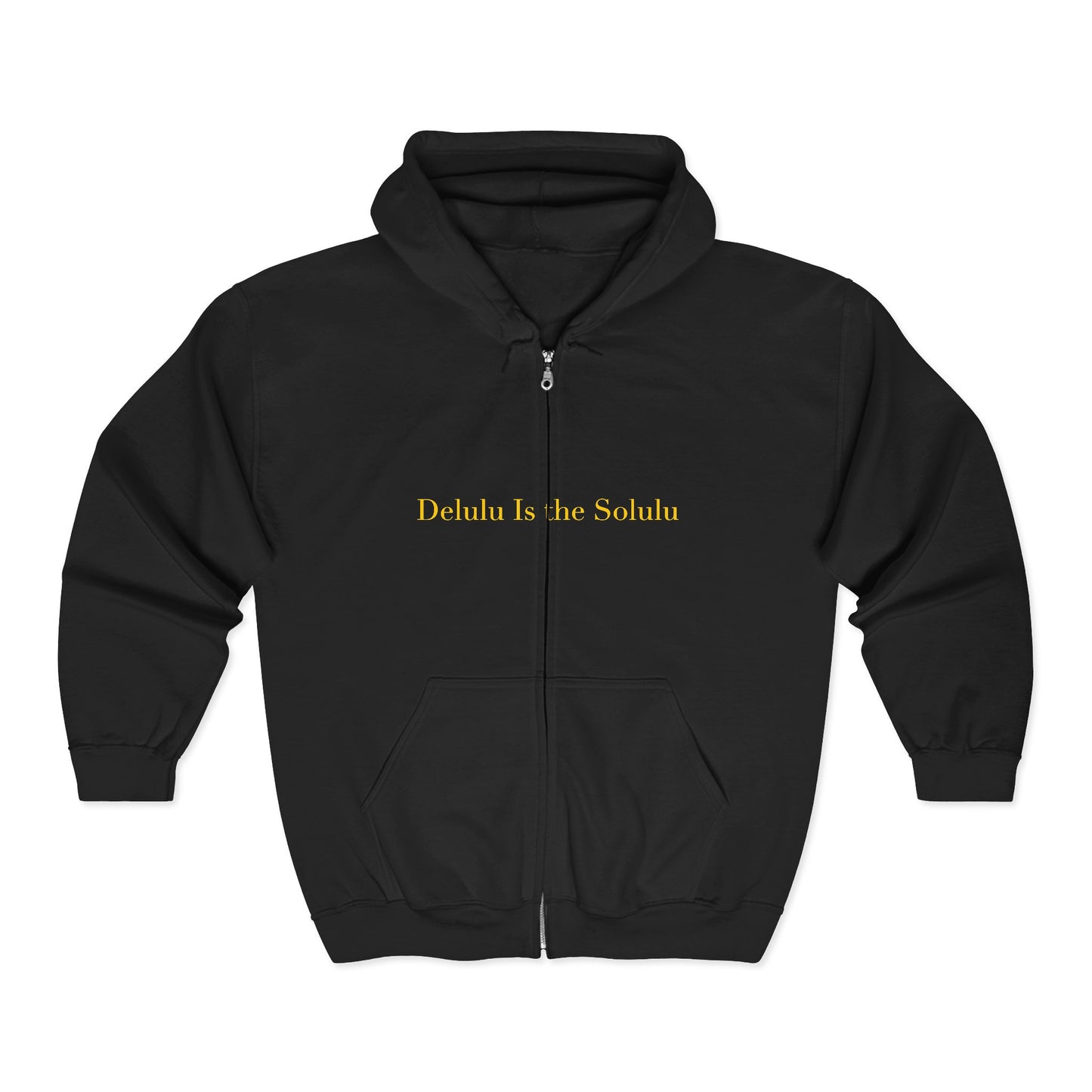 Delulu Is the Solulu — Cursive | Hoodie