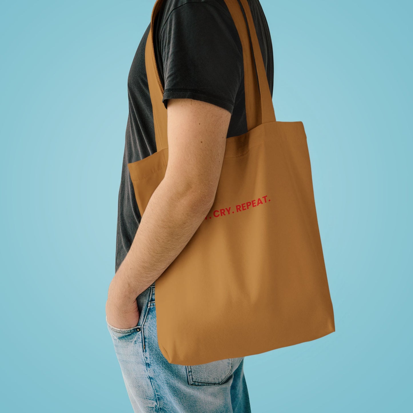 Slay Cry Repeat — Bold | Tote Bag