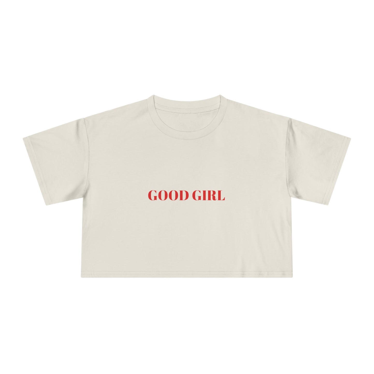 GOOD GIRL — Bold | Crop Tee