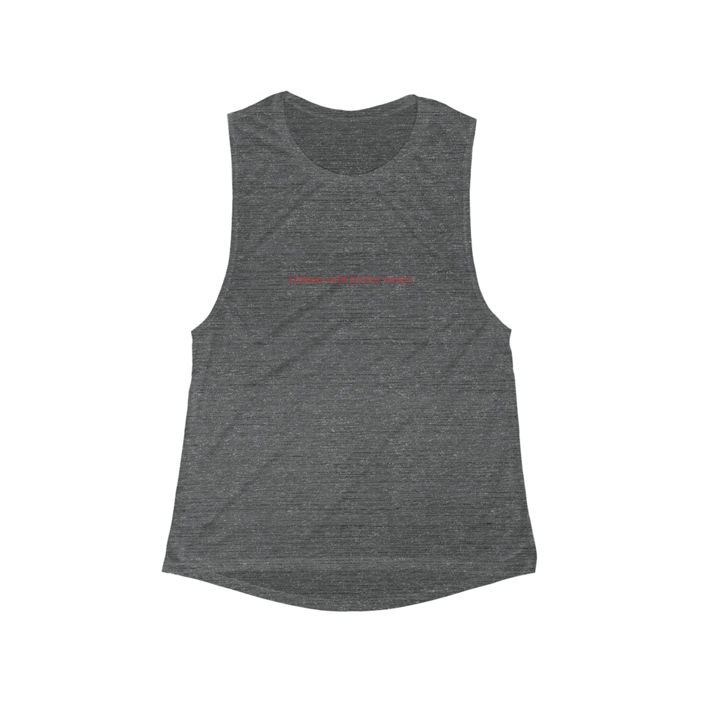 Lesbian Until Further Notice — Cursive | Tank Top