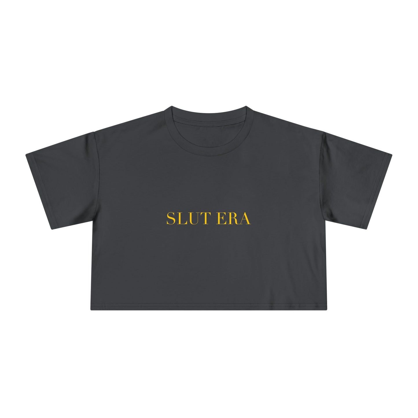 SLUT ERA — Cursive | Crop Tee
