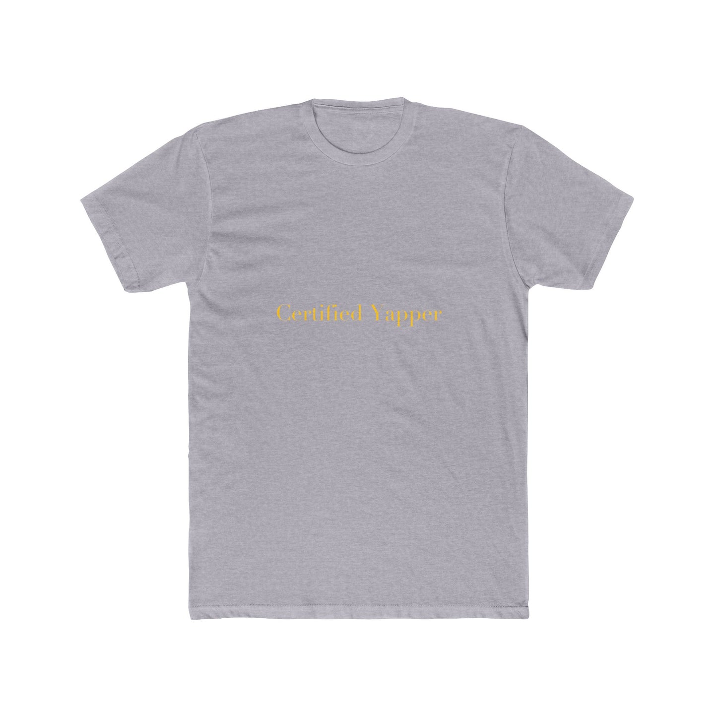 Certified Yapper — Cursive | Unisex Tee