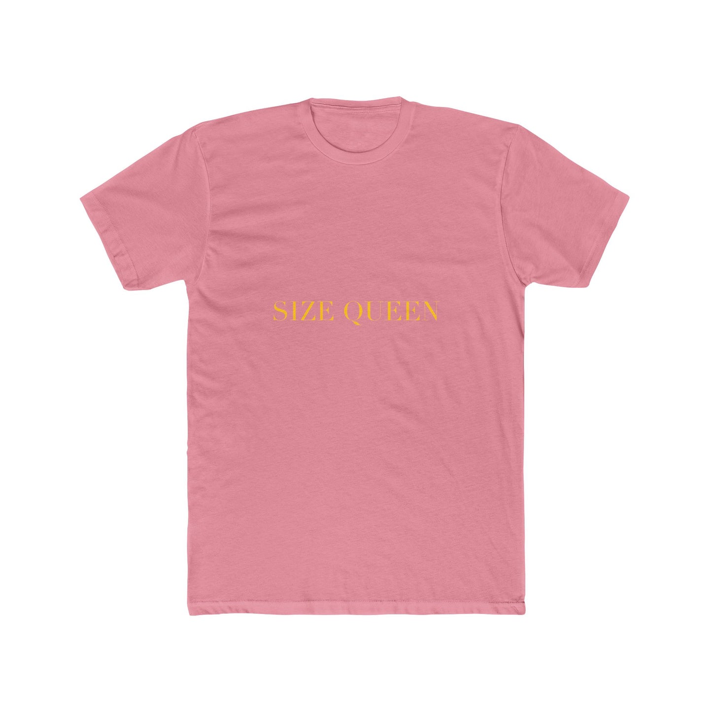 SIZE QUEEN — Cursive | Unisex Tee