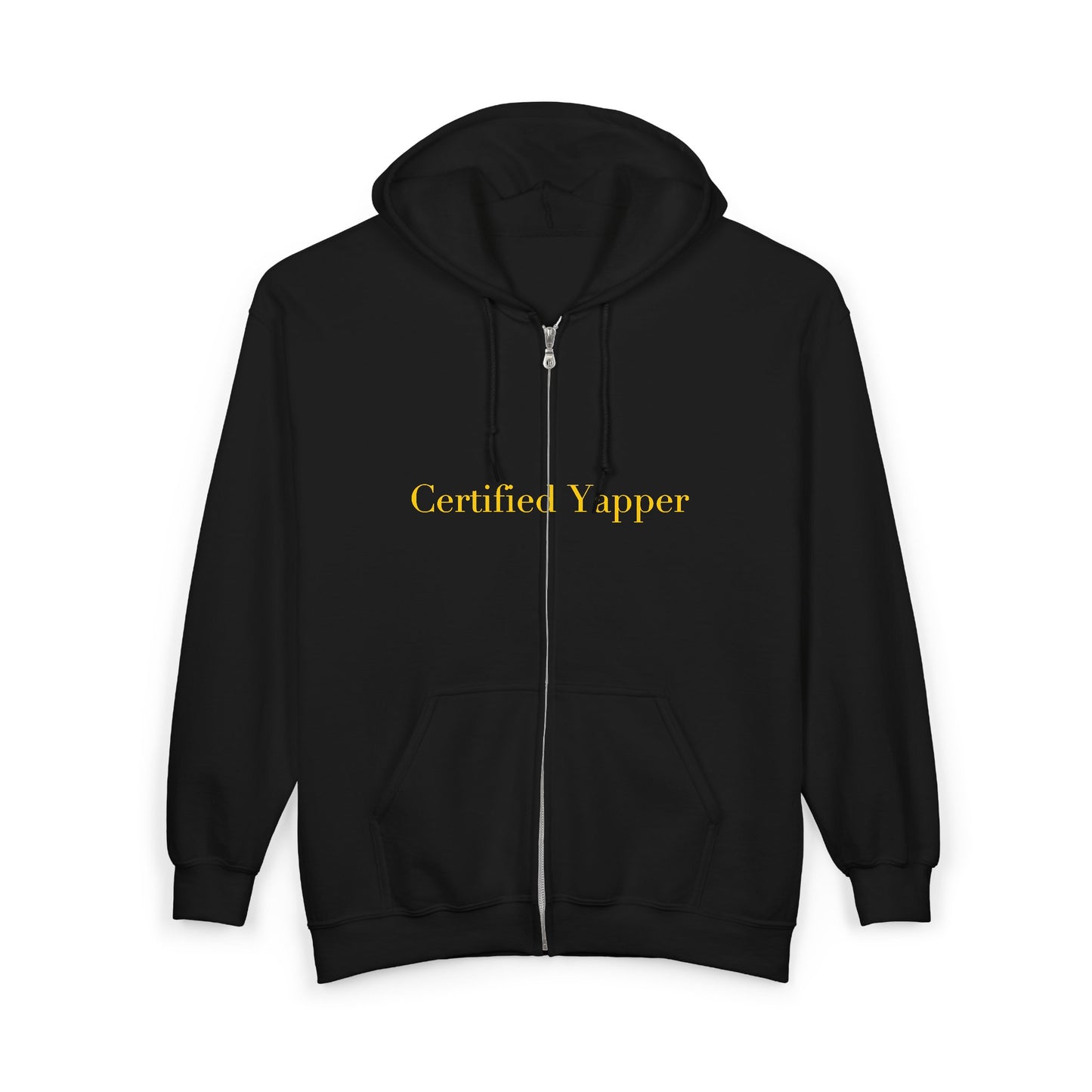 Certified Yapper — Cursive | Hoodie