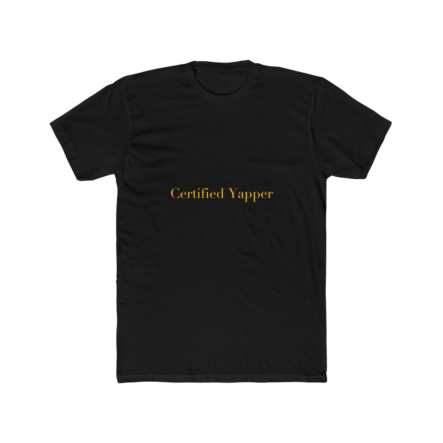 Certified Yapper — Cursive | Unisex Tee