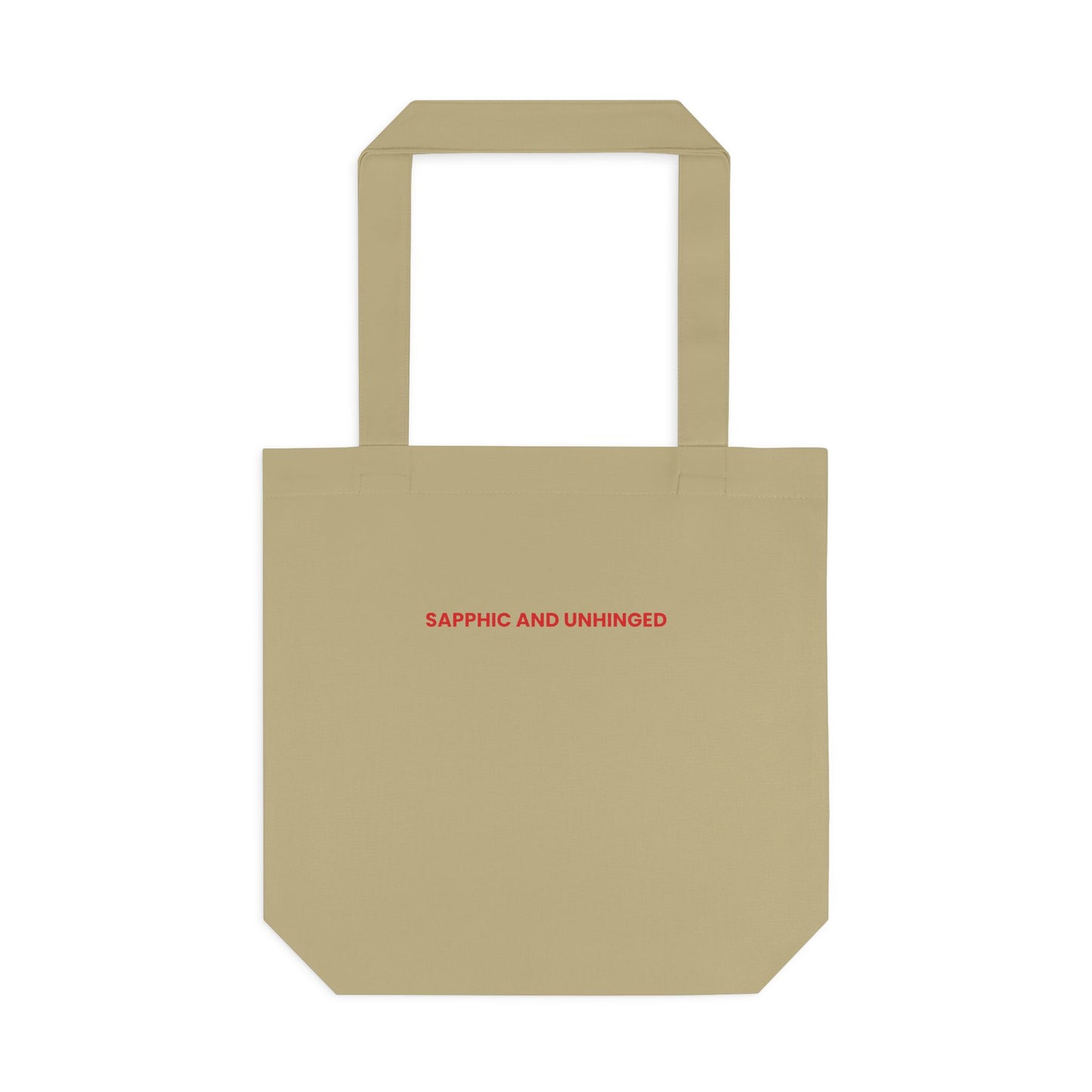 Sapphic and Unhinged — Bold | Tote Bag