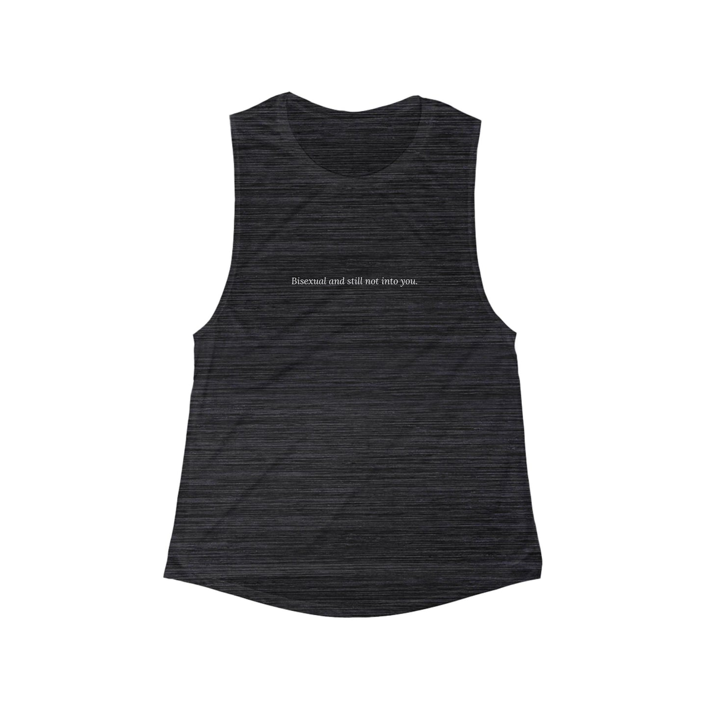Bisexual and Still Not Into You — Cursive | Tank Top