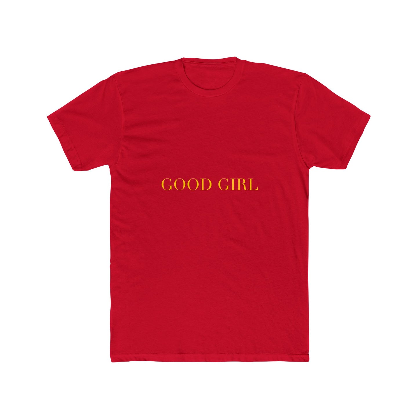 GOOD GIRL — Cursive | Unisex Tee