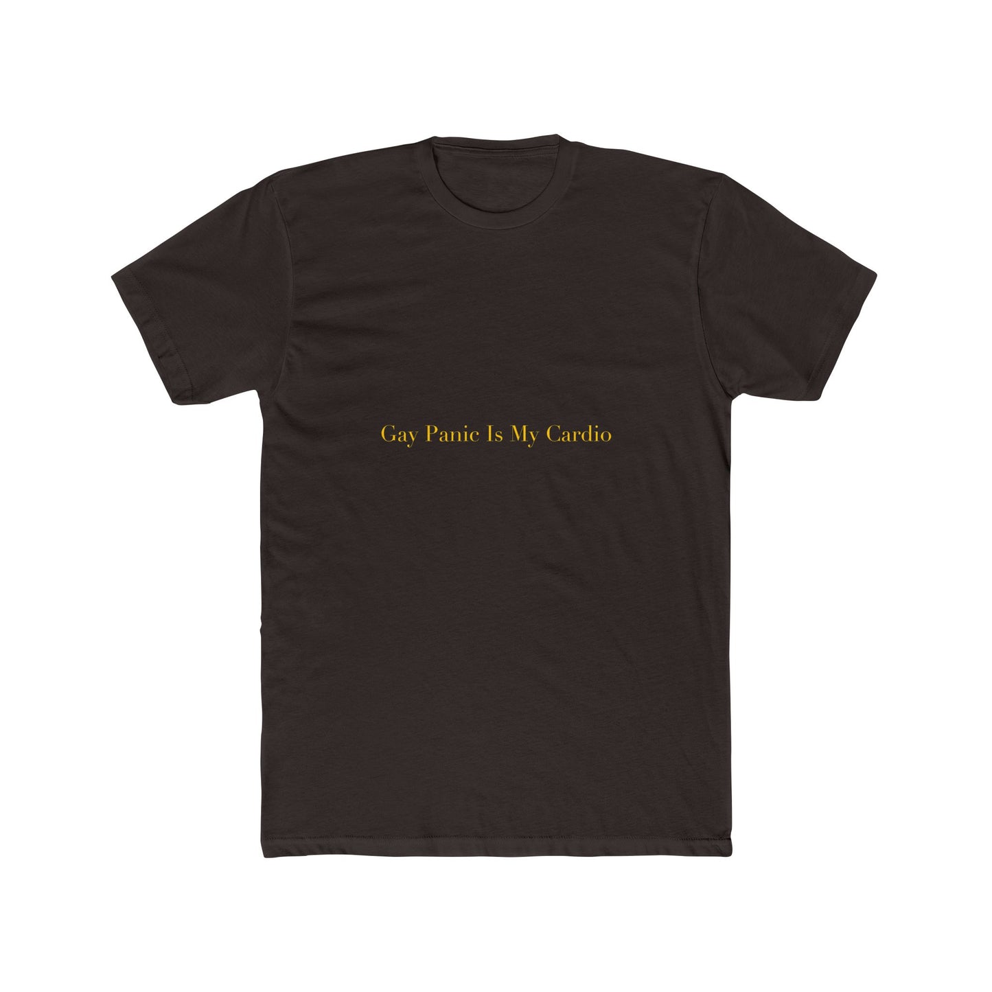 Gay Panic Is My Cardio — Cursive | Unisex Tee