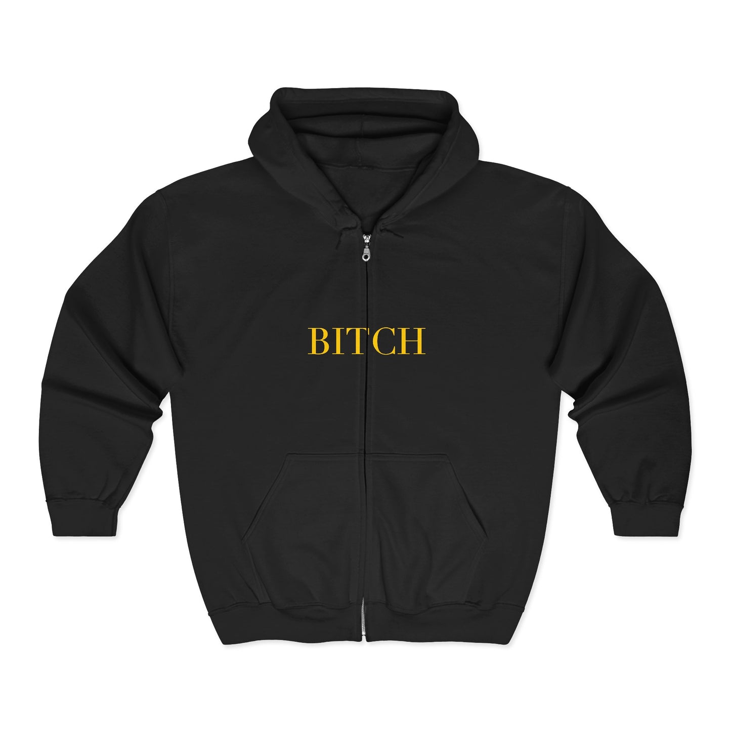 BITCH — Cursive | Hoodie