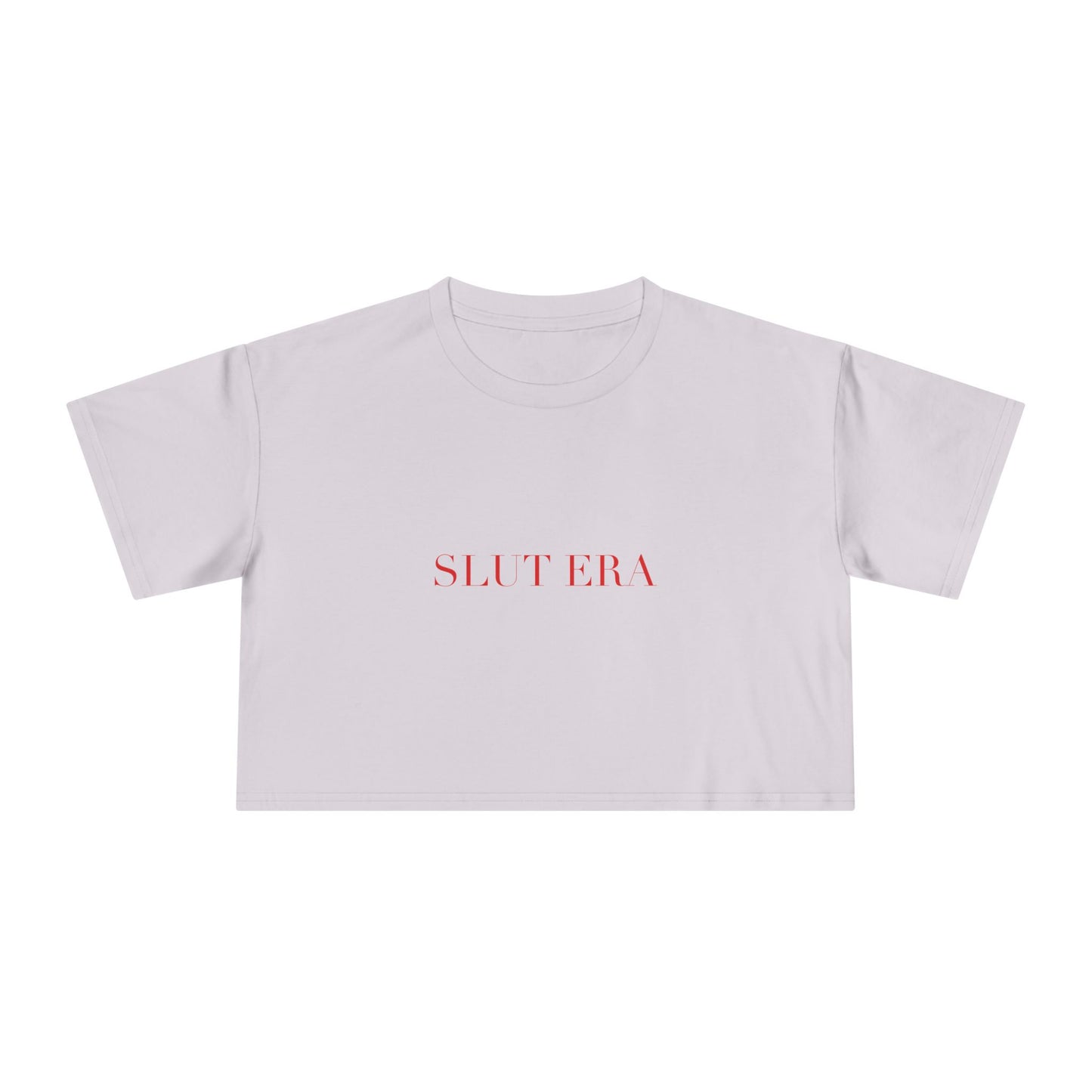 SLUT ERA — Cursive | Crop Tee