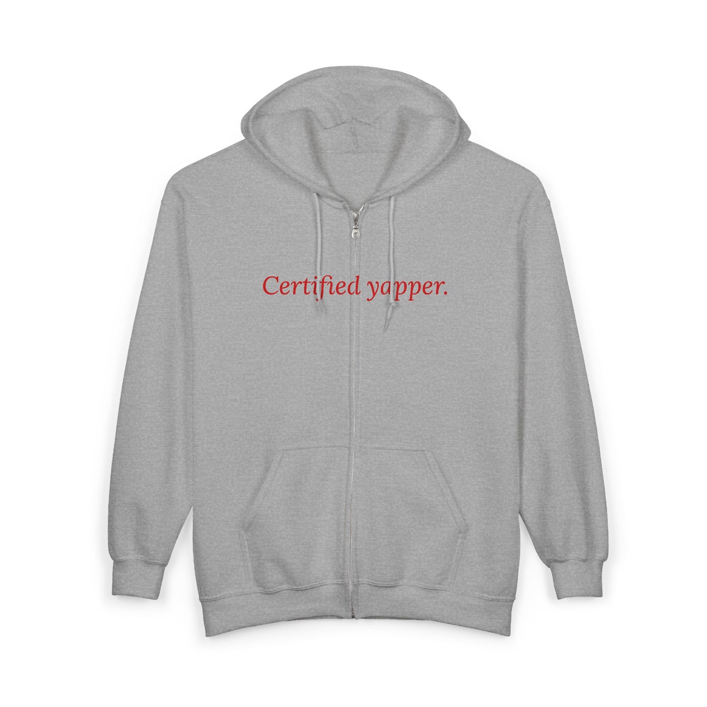 Certified Yapper — Cursive | Hoodie