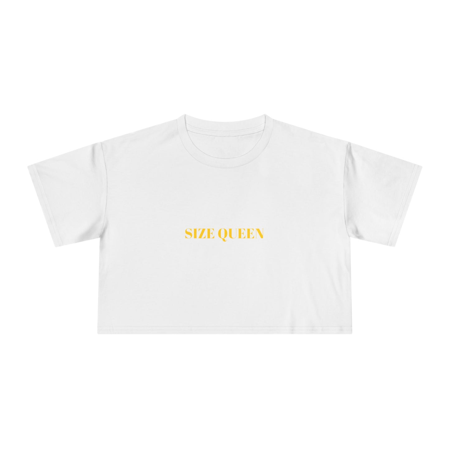 SIZE QUEEN — Bold | Crop Tee