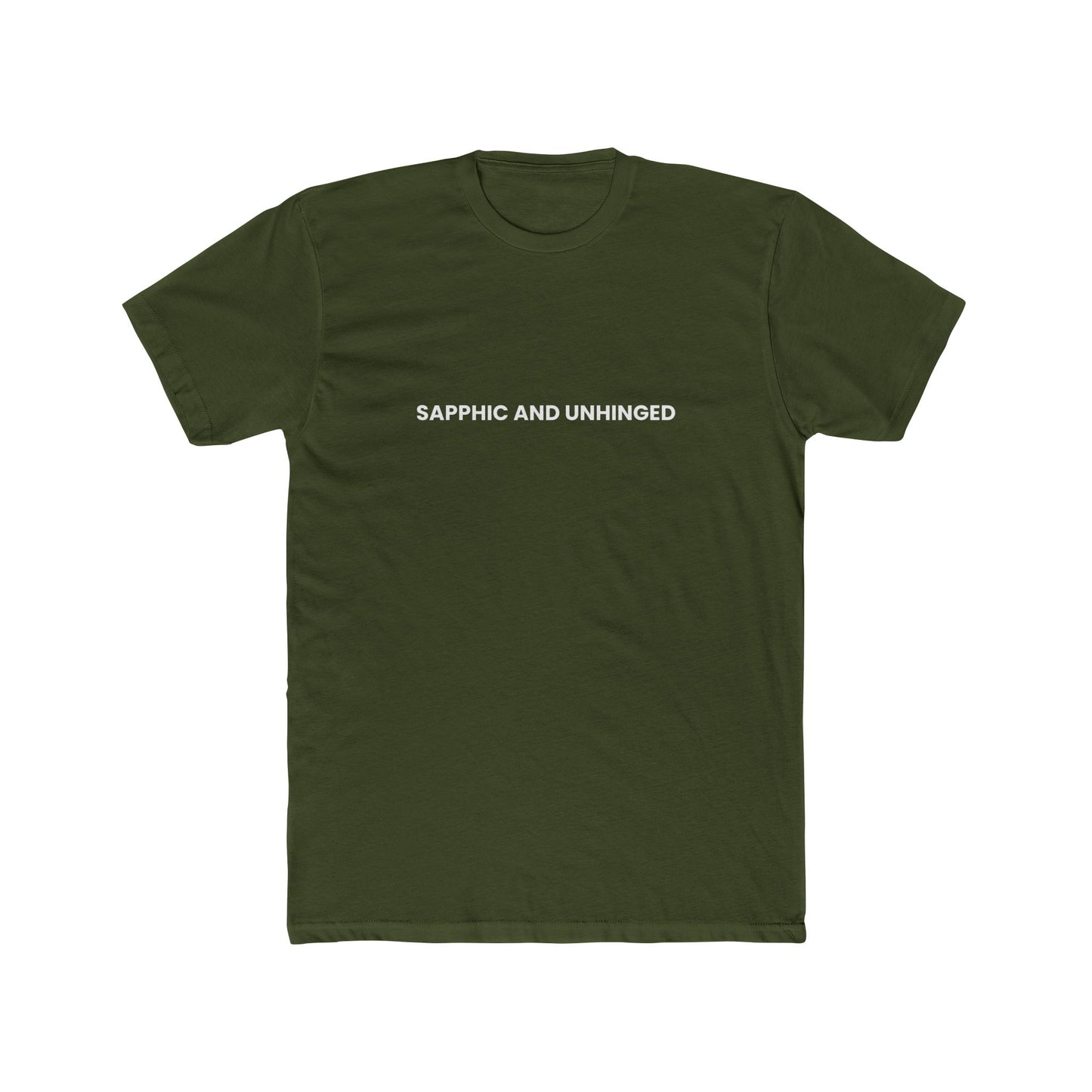 Sapphic and Unhinged — Bold | Unisex Tee