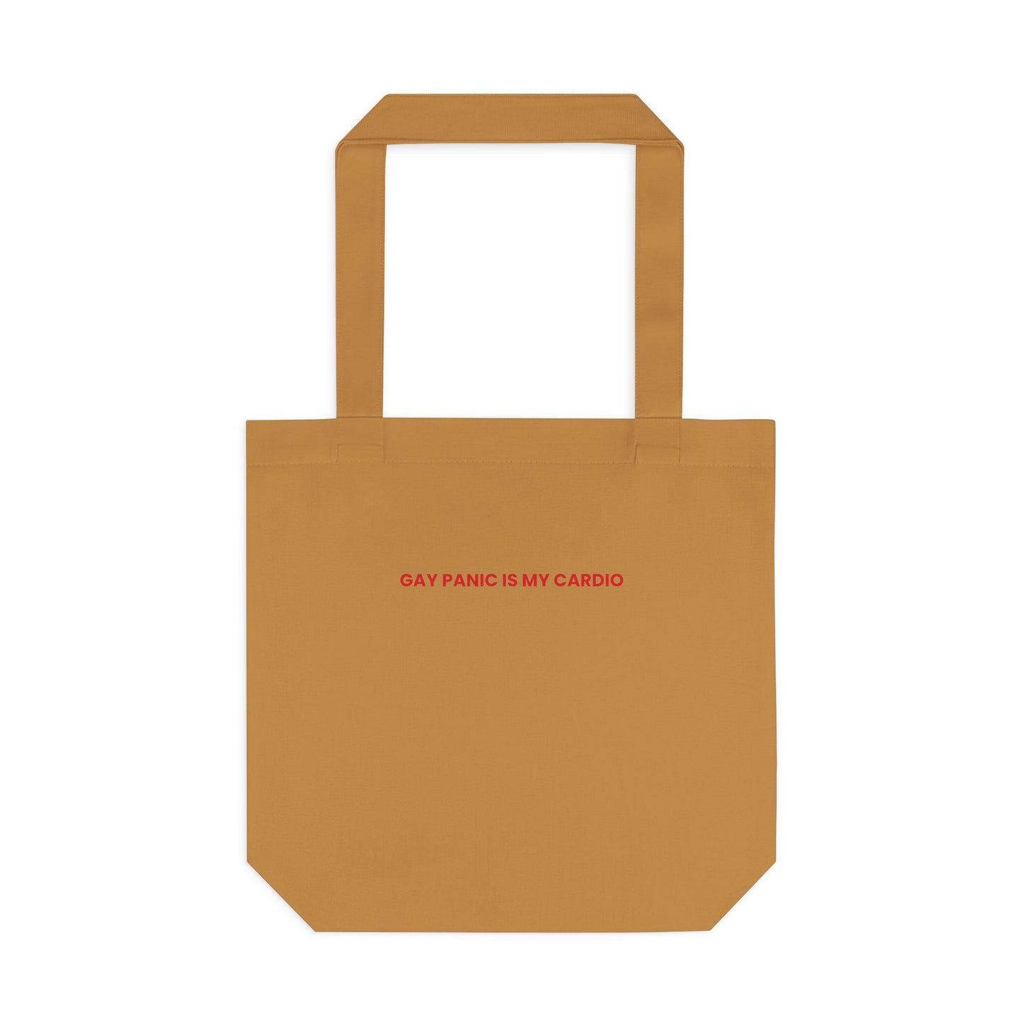 Gay Panic Is My Cardio — Bold | Tote Bag