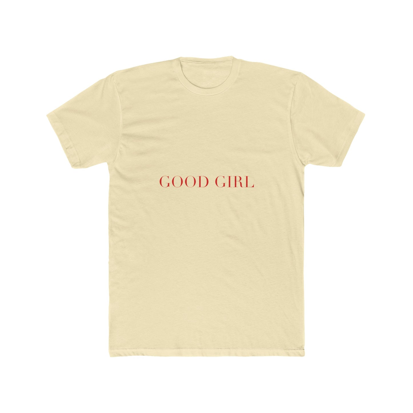 GOOD GIRL — Cursive | Unisex Tee