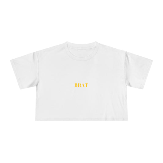 BRAT — Bold | Crop Tee