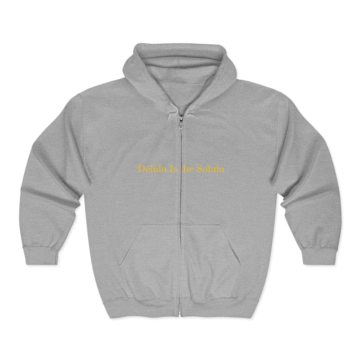 Delulu Is the Solulu — Cursive | Hoodie