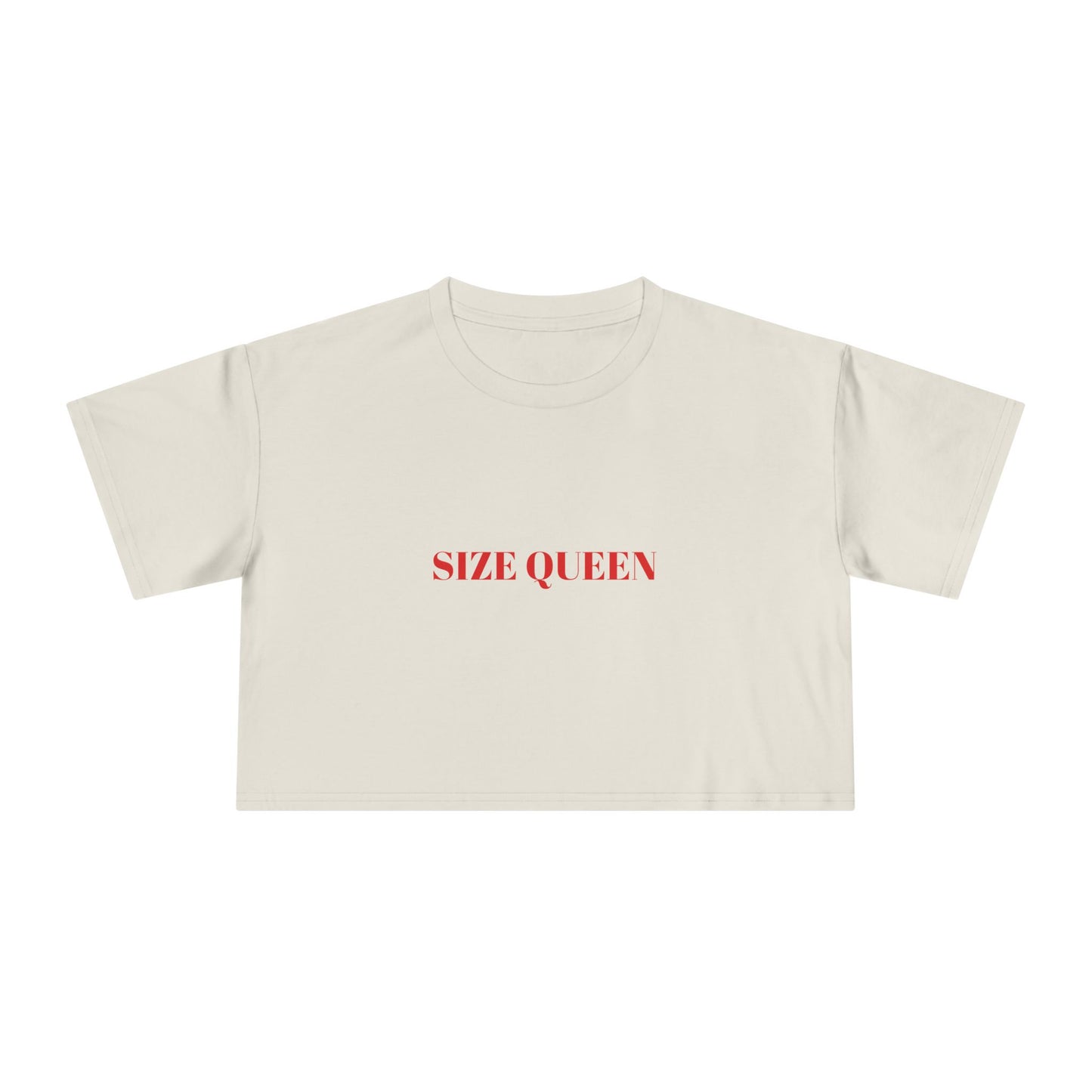 SIZE QUEEN — Bold | Crop Tee
