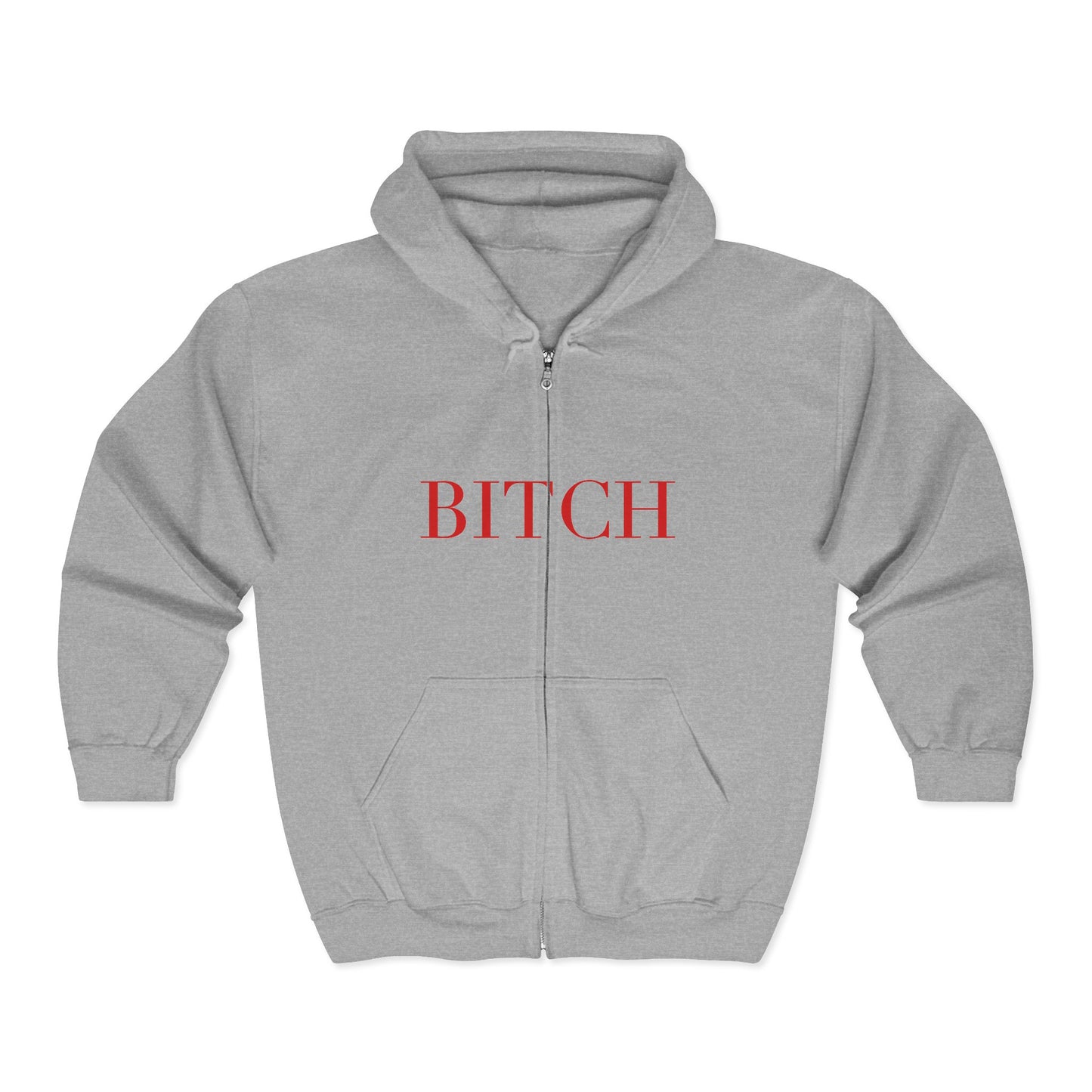 BITCH — Cursive | Hoodie