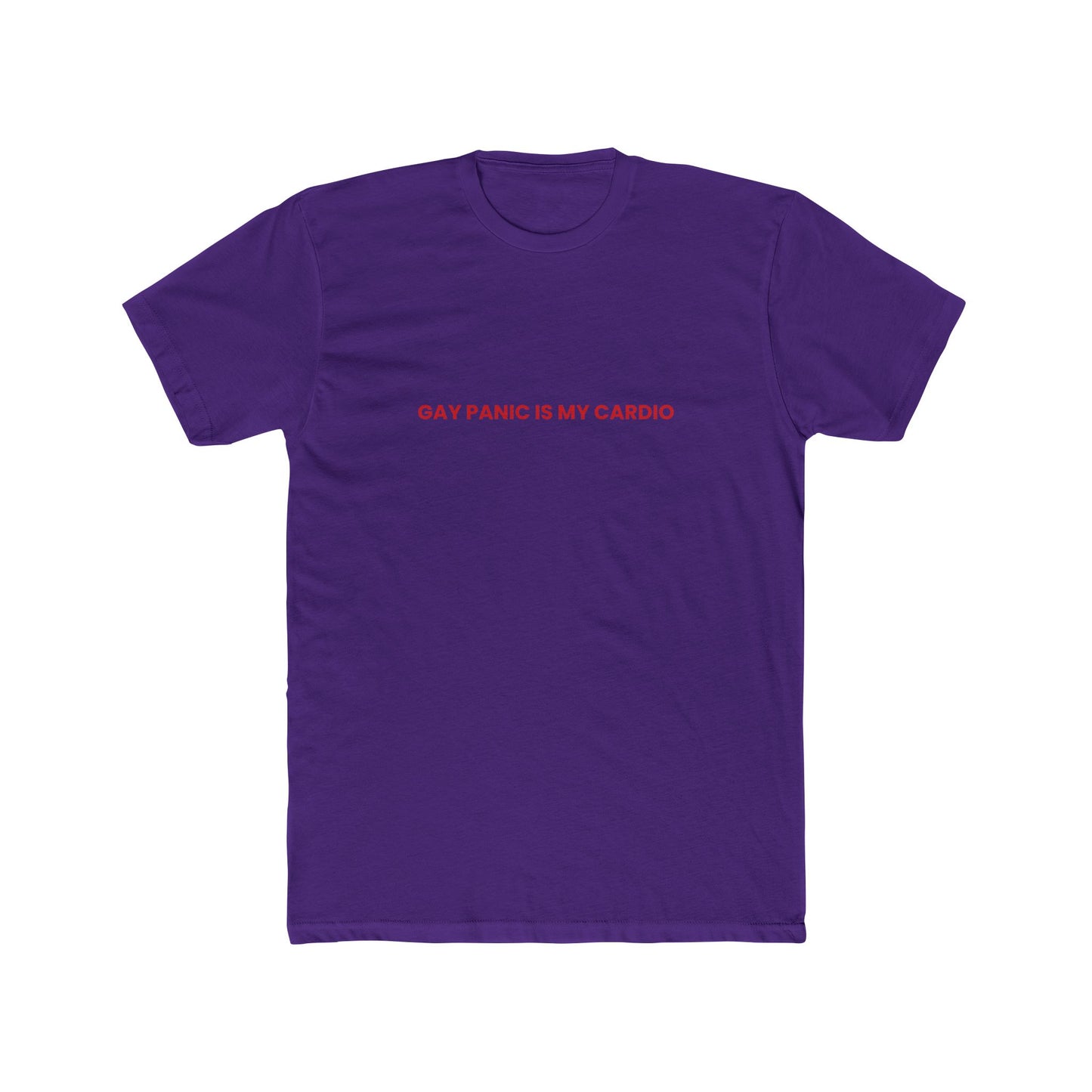 Gay Panic Is My Cardio — Bold | Unisex Tee