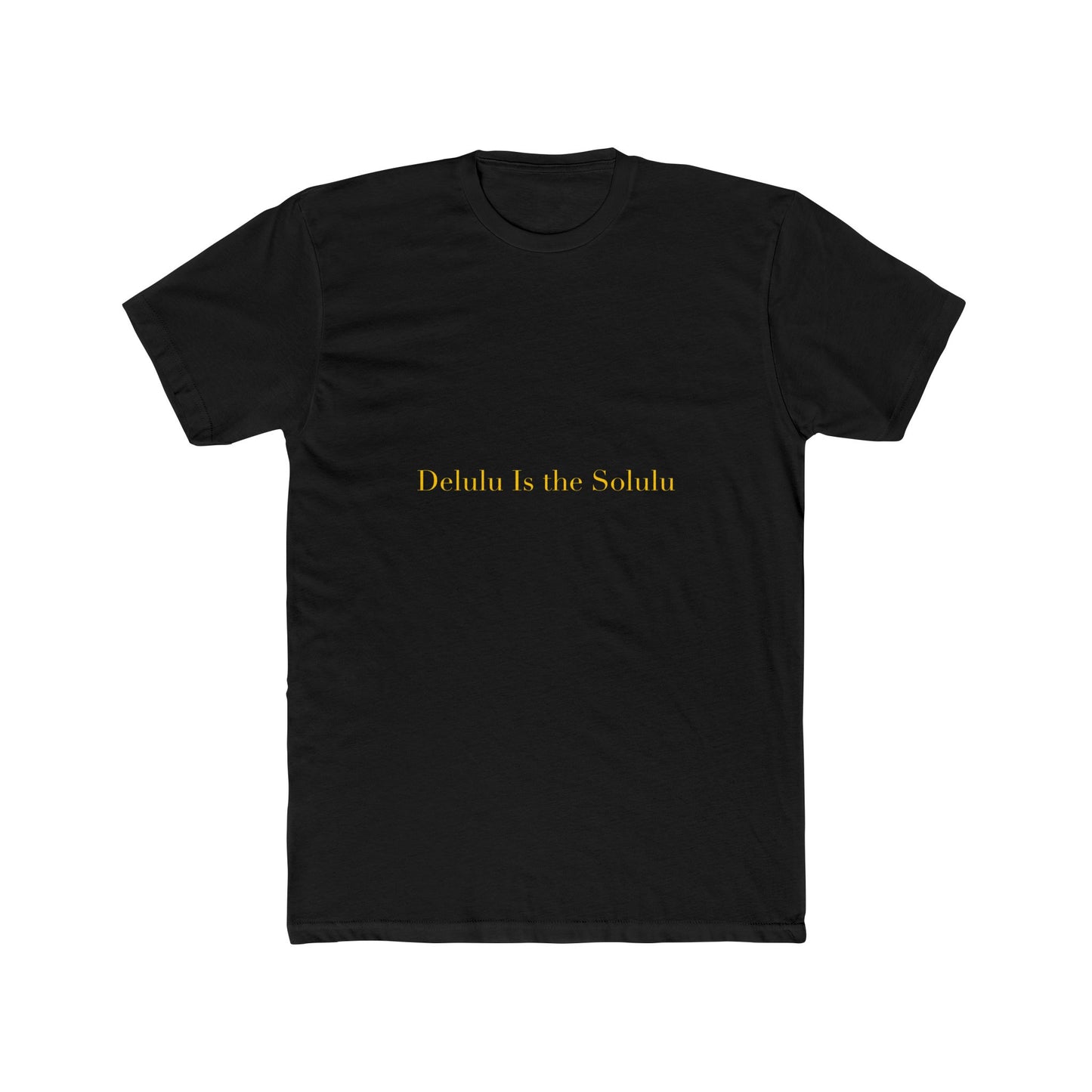 Delulu Is the Solulu — Cursive | Unisex Tee