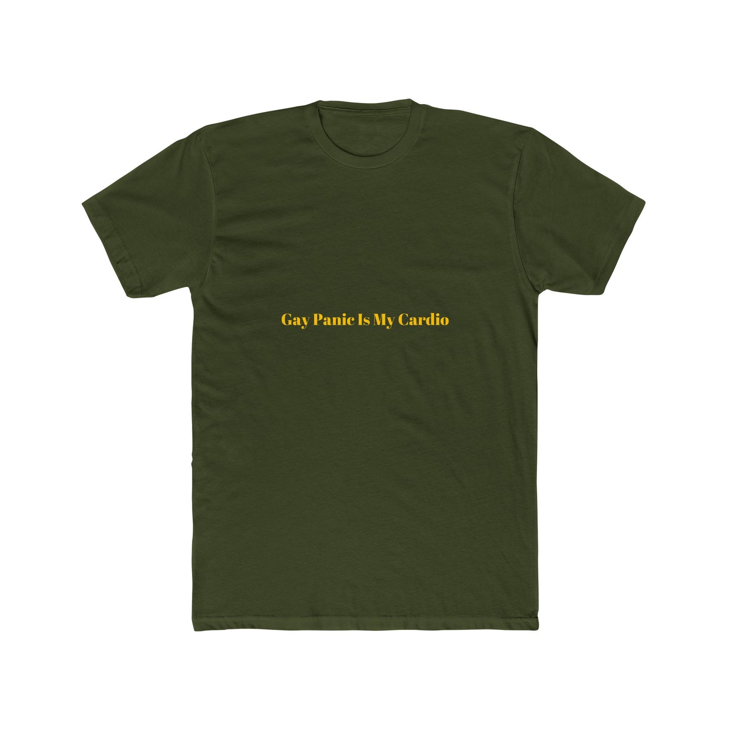 Gay Panic Is My Cardio — Bold | Unisex Tee