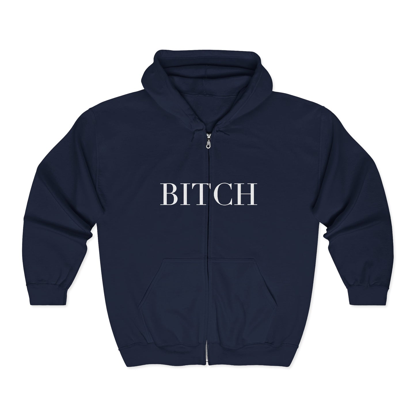 BITCH — Cursive | Hoodie
