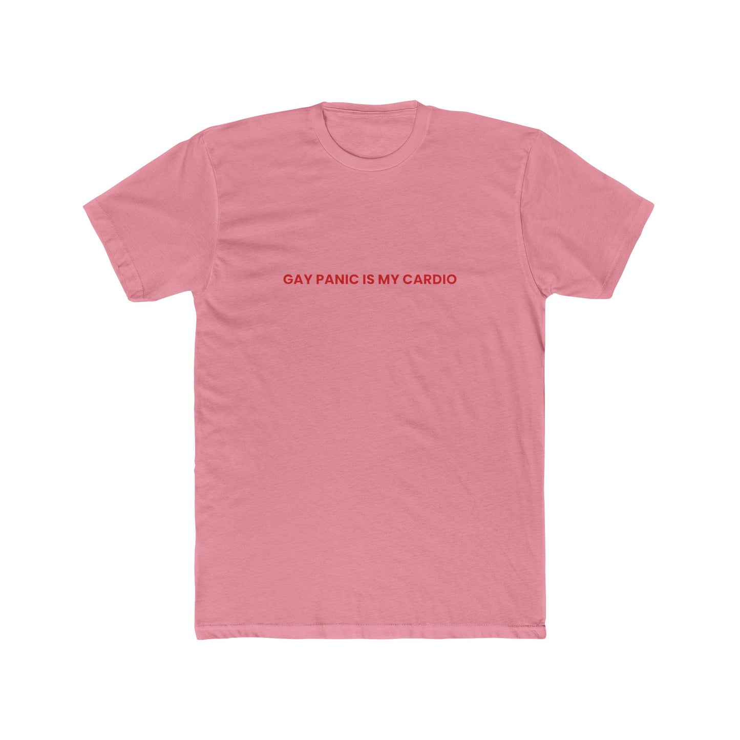 Gay Panic Is My Cardio — Bold | Unisex Tee