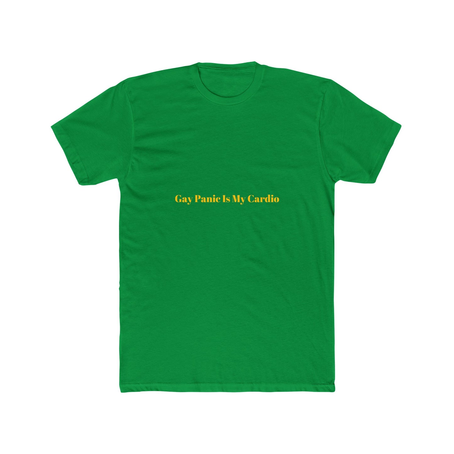Gay Panic Is My Cardio — Bold | Unisex Tee