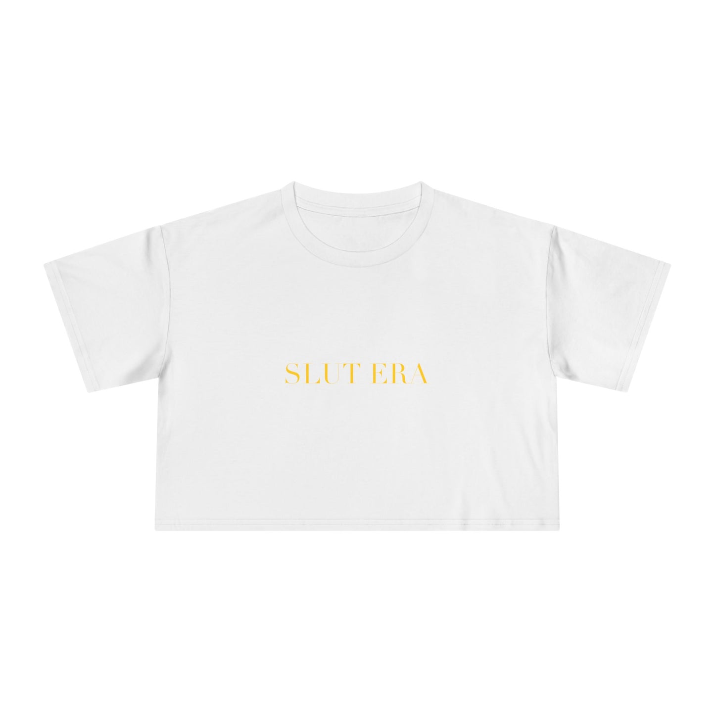 SLUT ERA — Cursive | Crop Tee