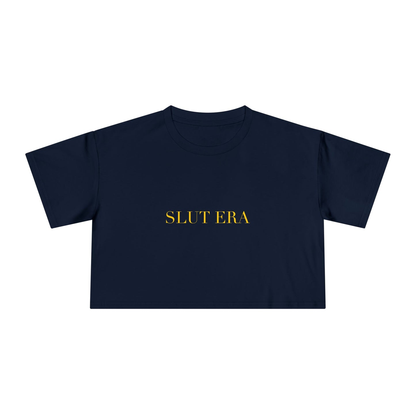 SLUT ERA — Cursive | Crop Tee