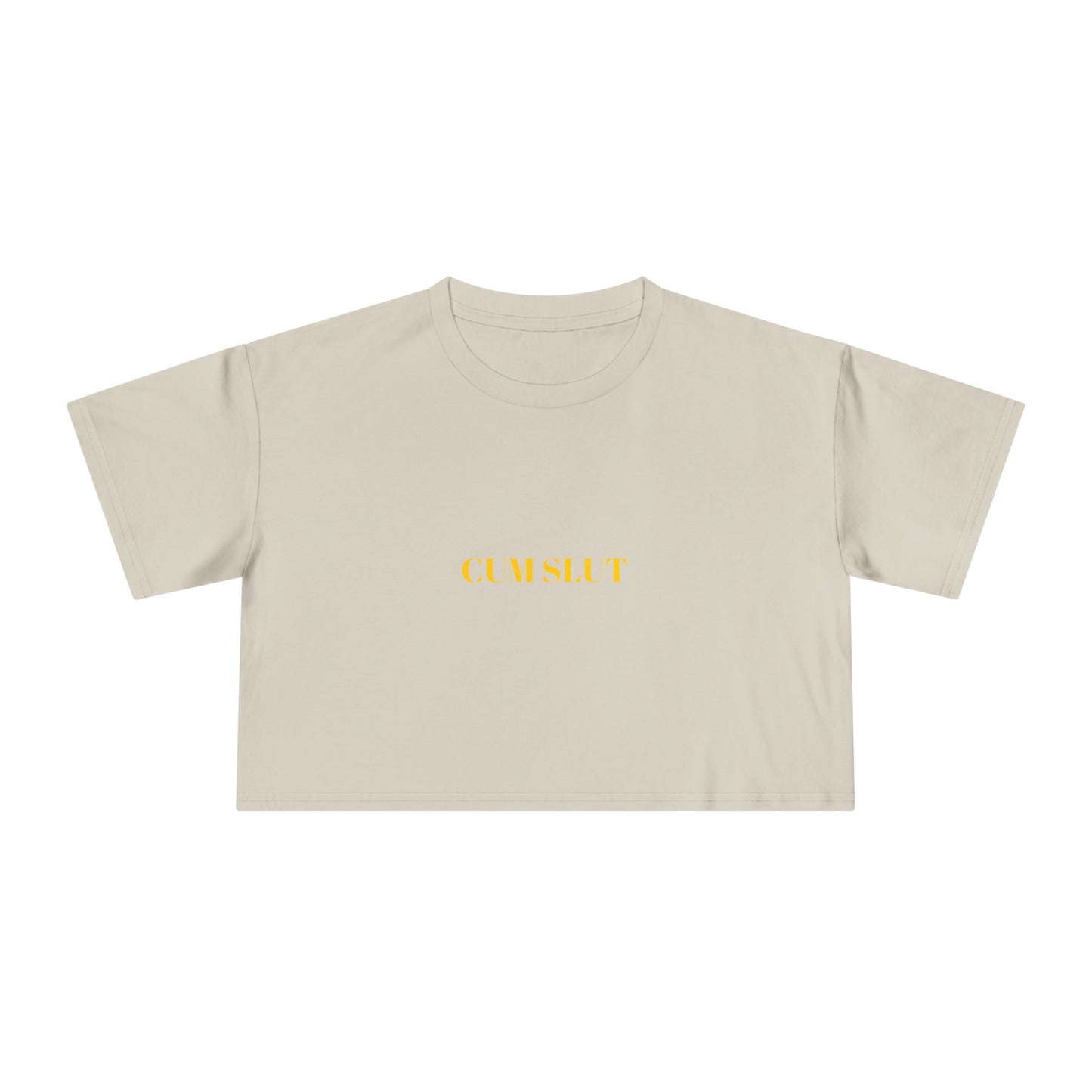 CUM SLUT — Bold | Crop Tee