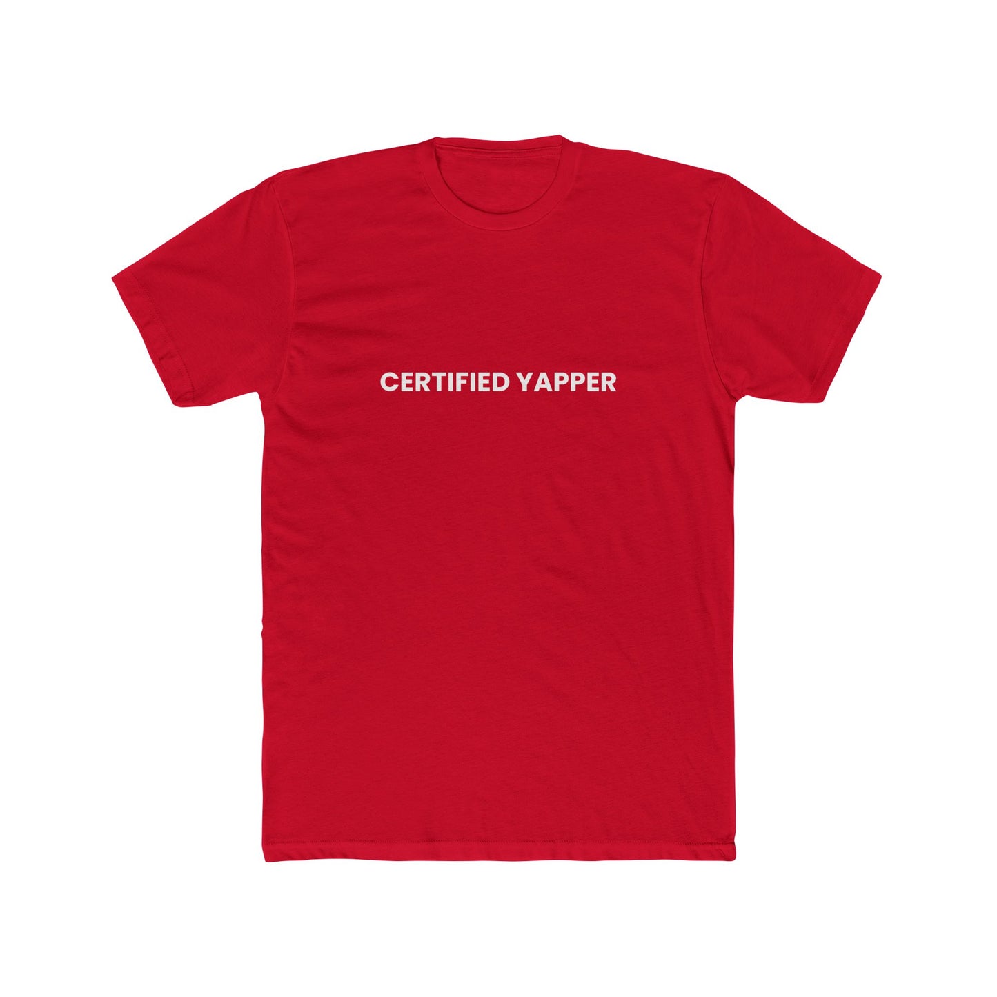 Certified Yapper — Bold | Unisex Tee