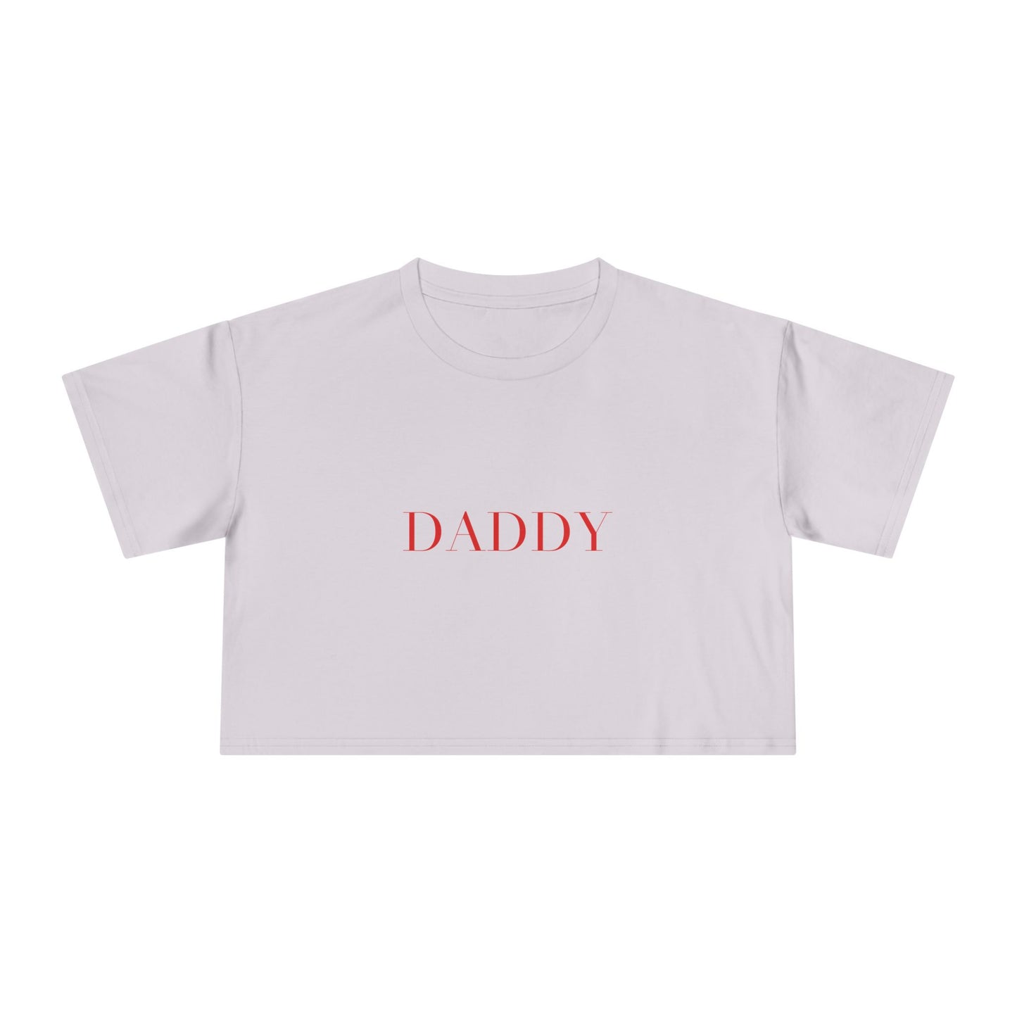 DADDY — Cursive | Crop Tee