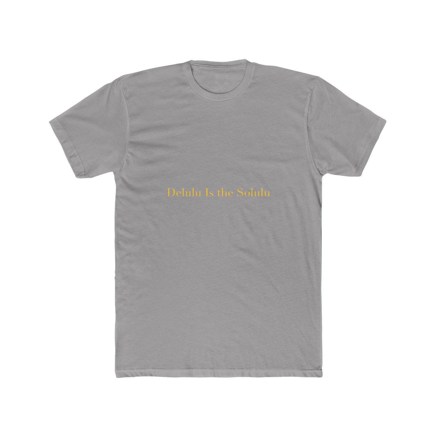 Delulu Is the Solulu — Cursive | Unisex Tee