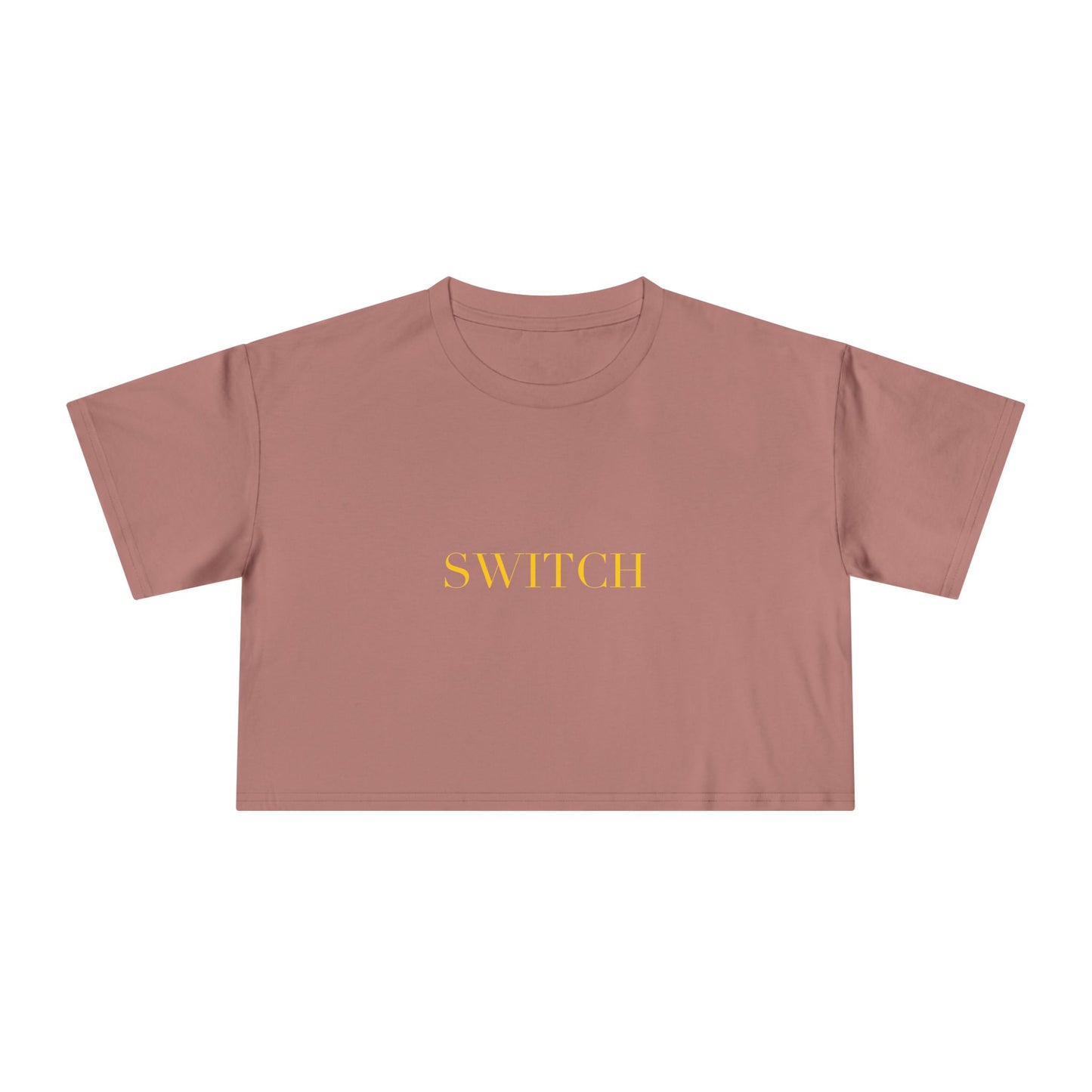 SWITCH — Cursive | Crop Tee