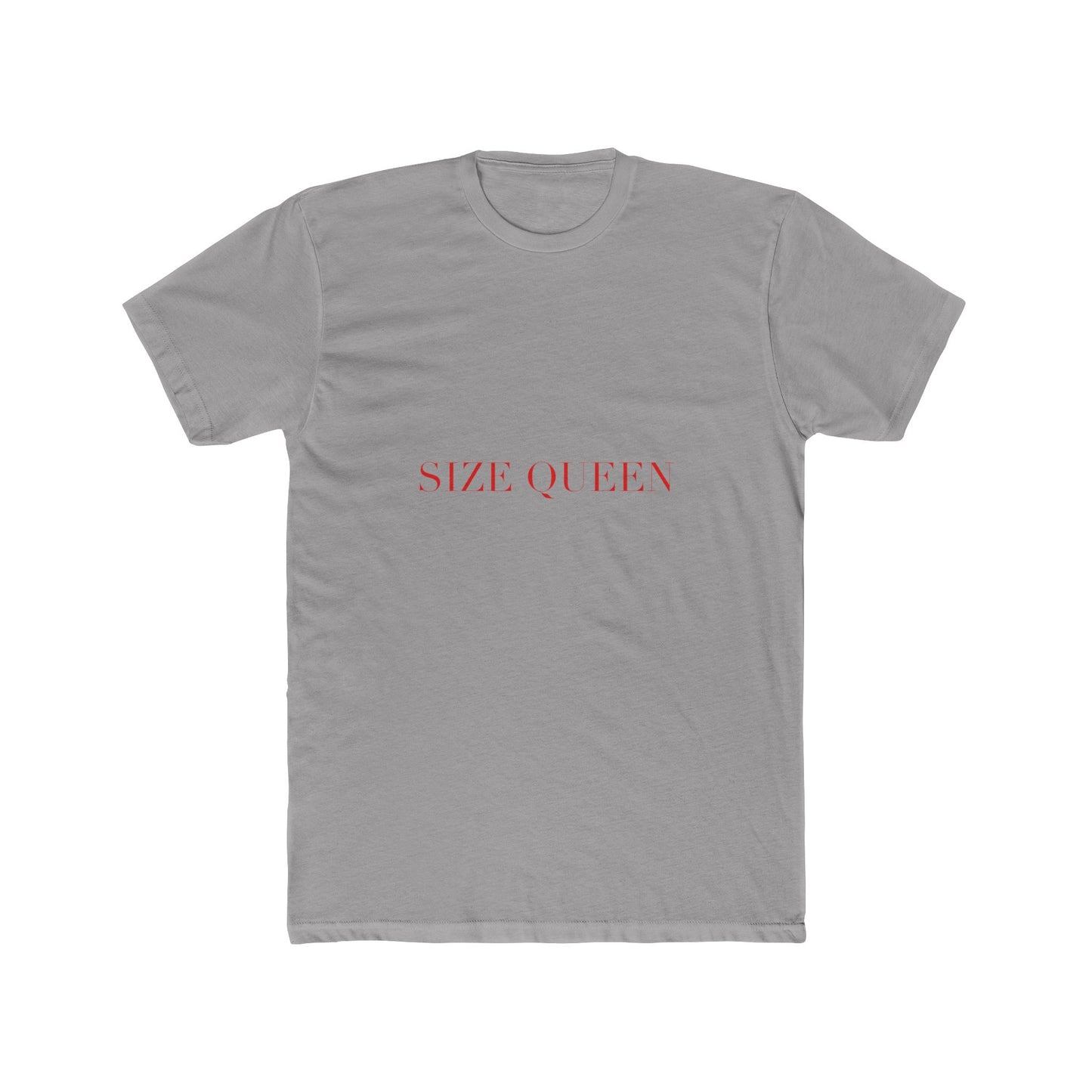 SIZE QUEEN — Cursive | Unisex Tee