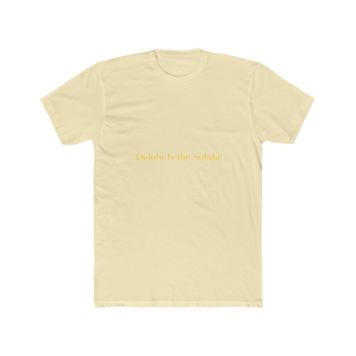 Delulu Is the Solulu — Cursive | Unisex Tee