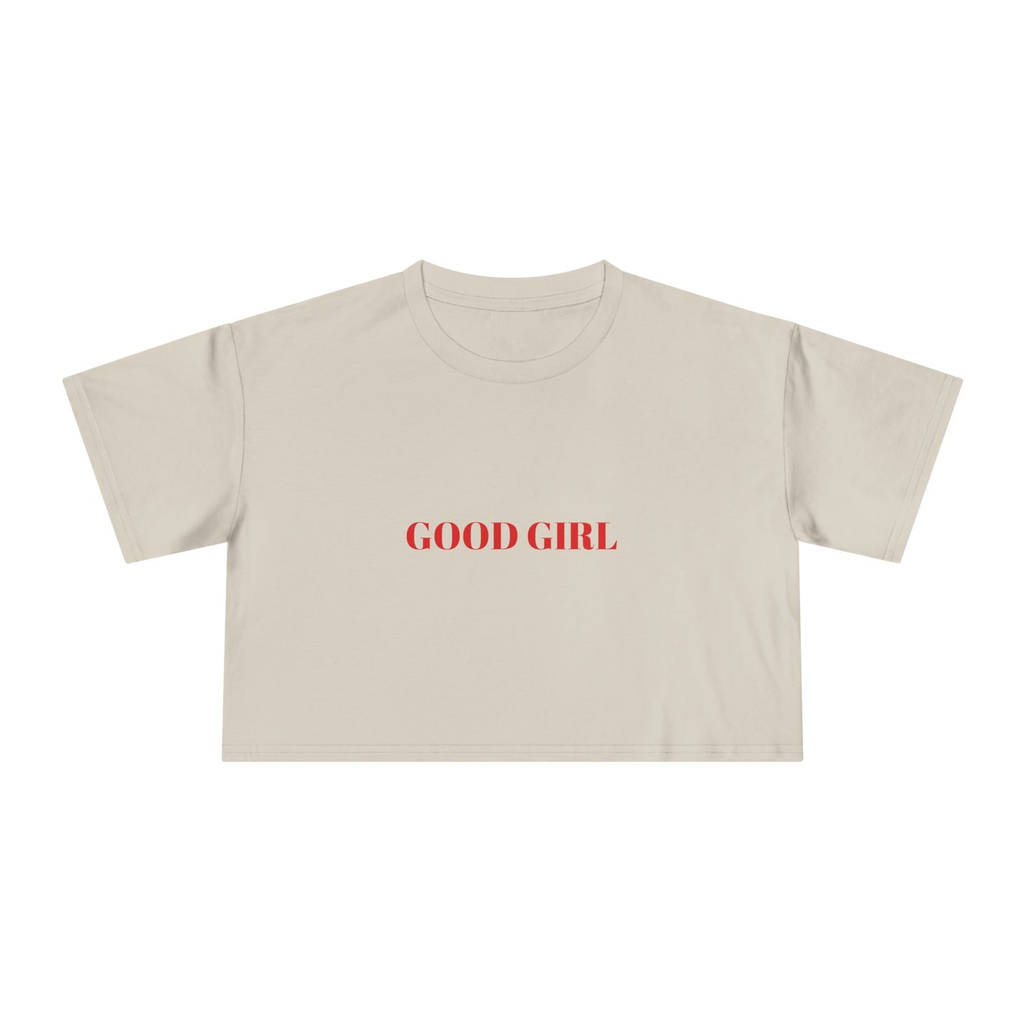 GOOD GIRL — Bold | Crop Tee