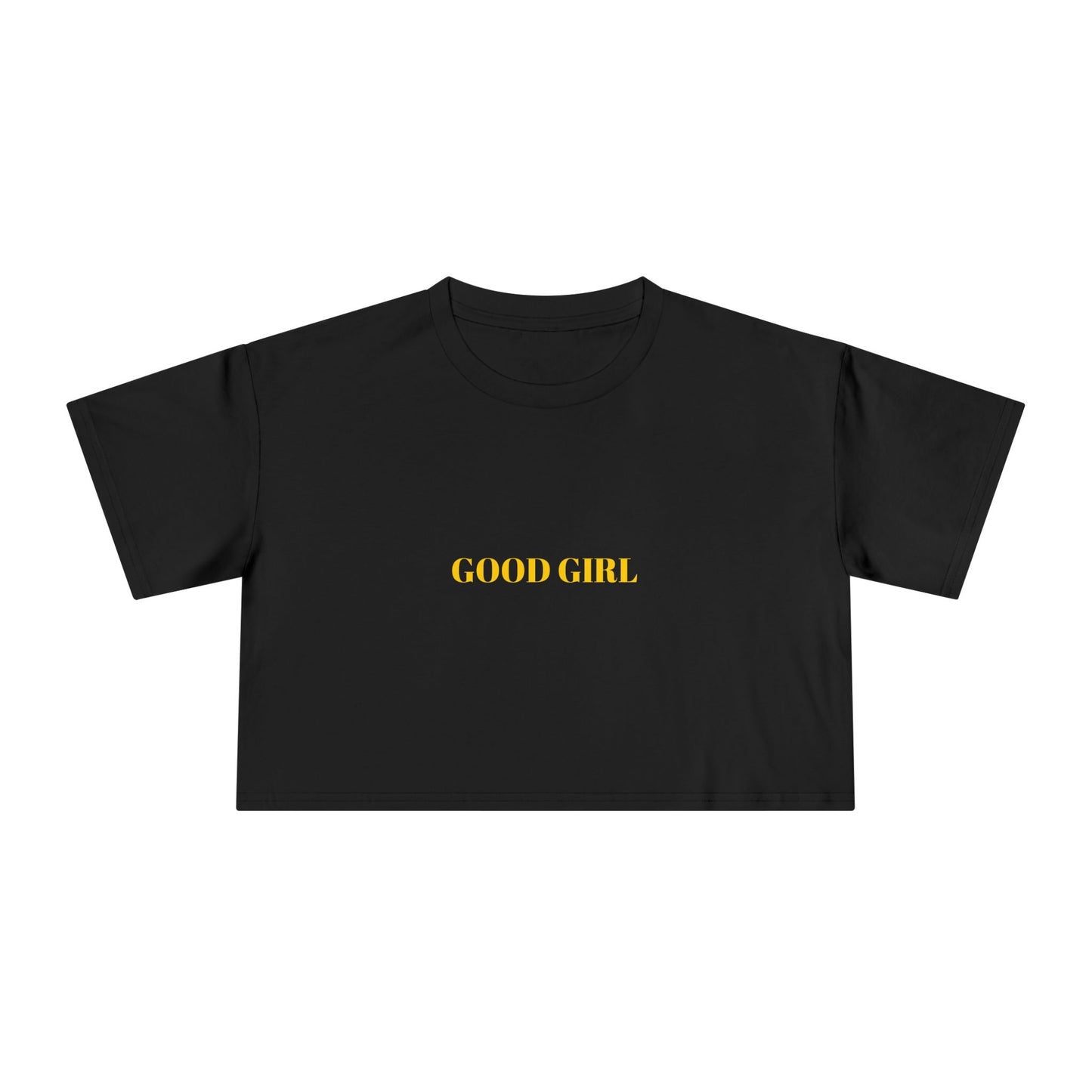 GOOD GIRL — Bold | Crop Tee
