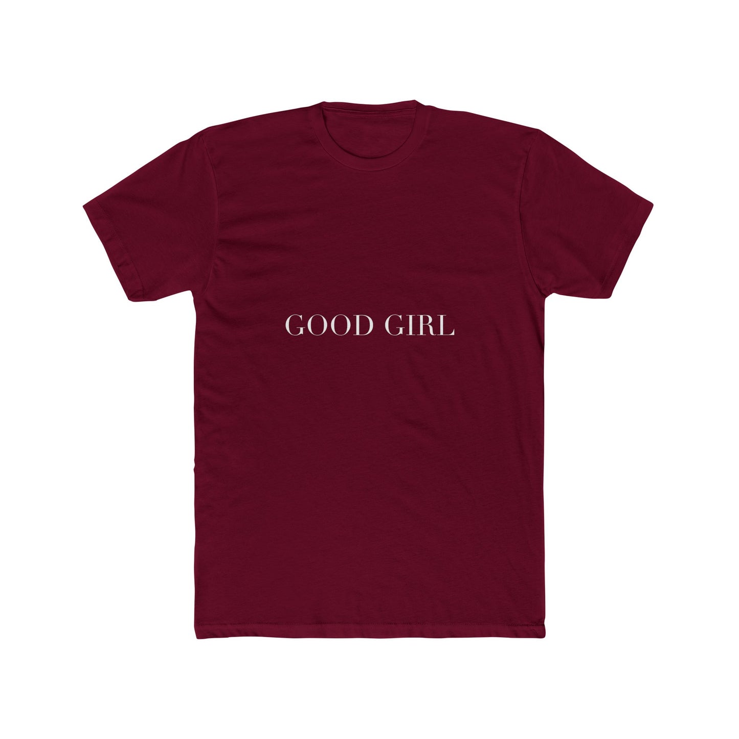 GOOD GIRL — Cursive | Unisex Tee