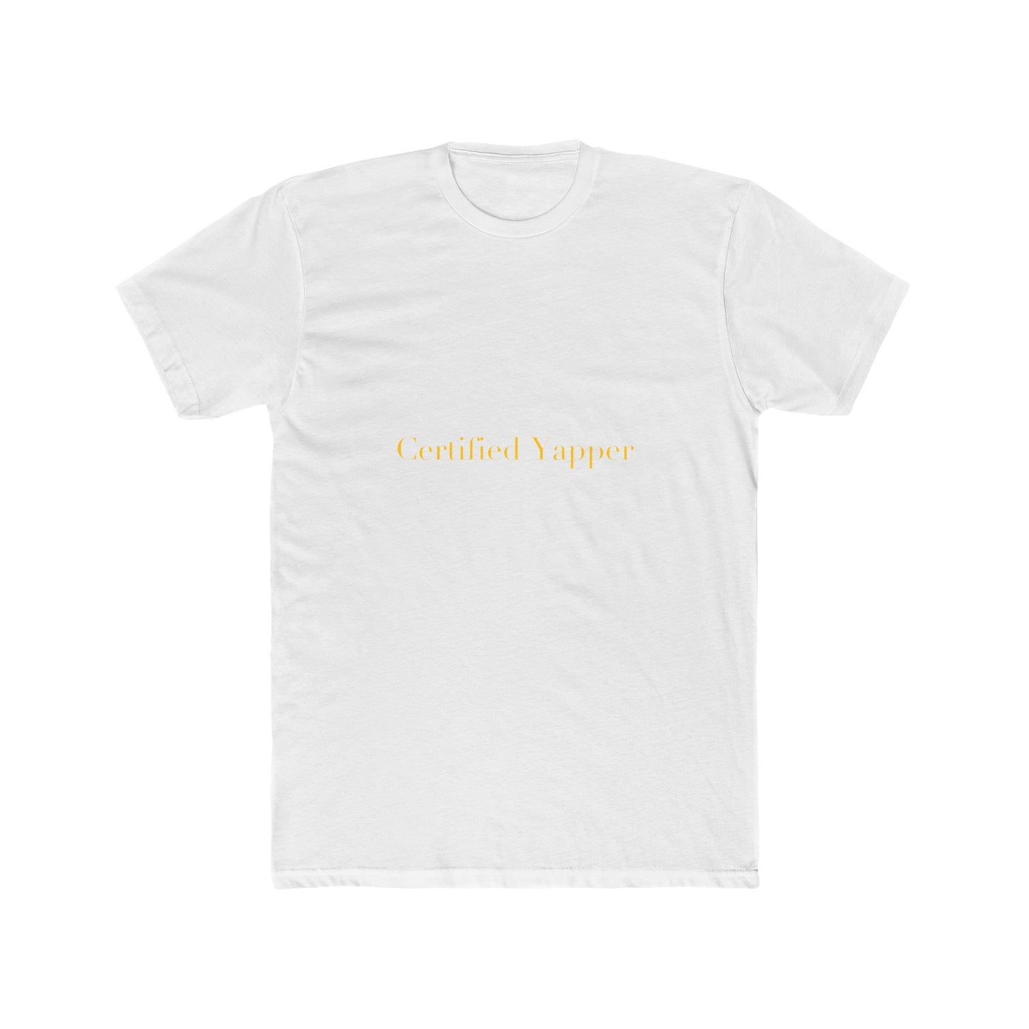 Certified Yapper — Cursive | Unisex Tee