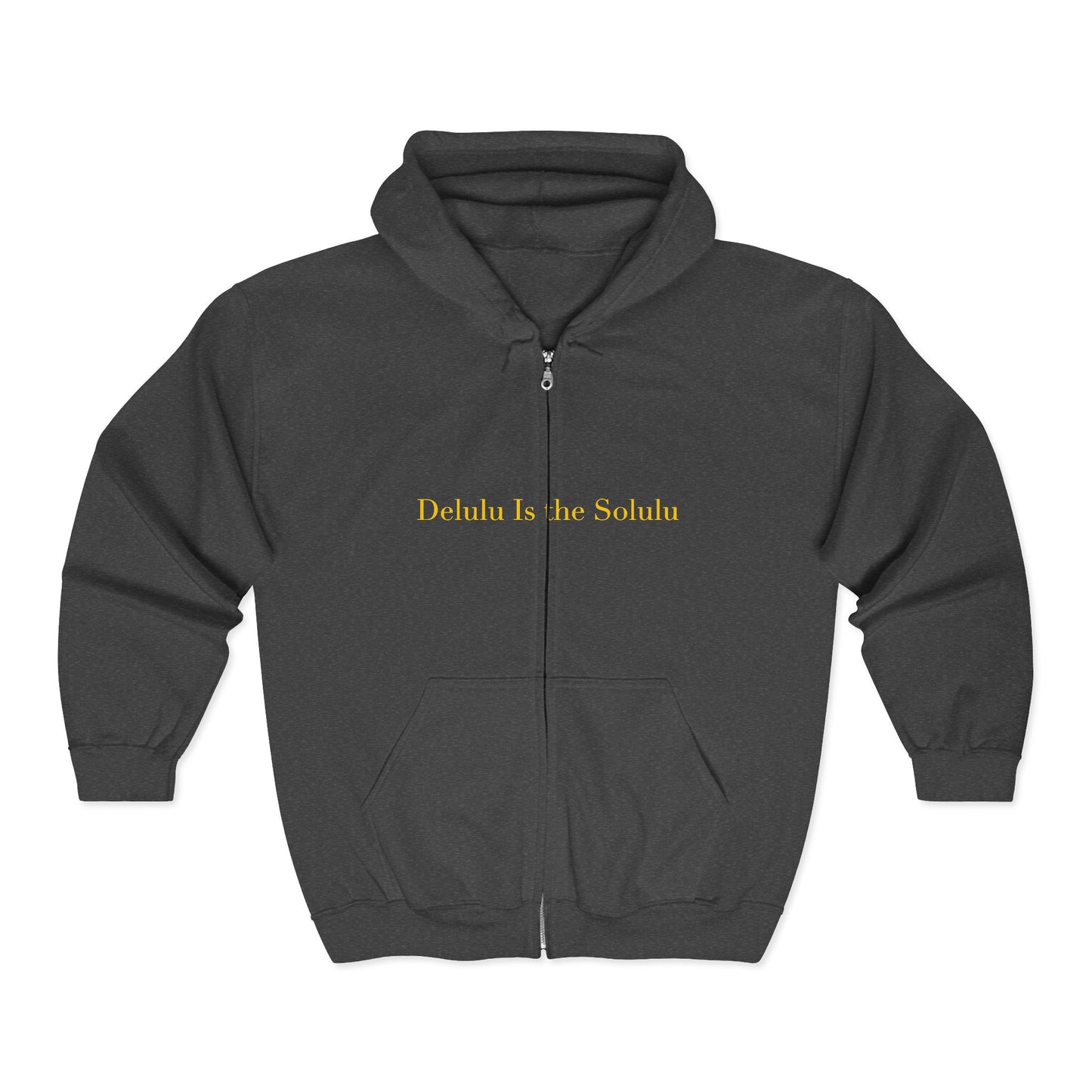 Delulu Is the Solulu — Cursive | Hoodie