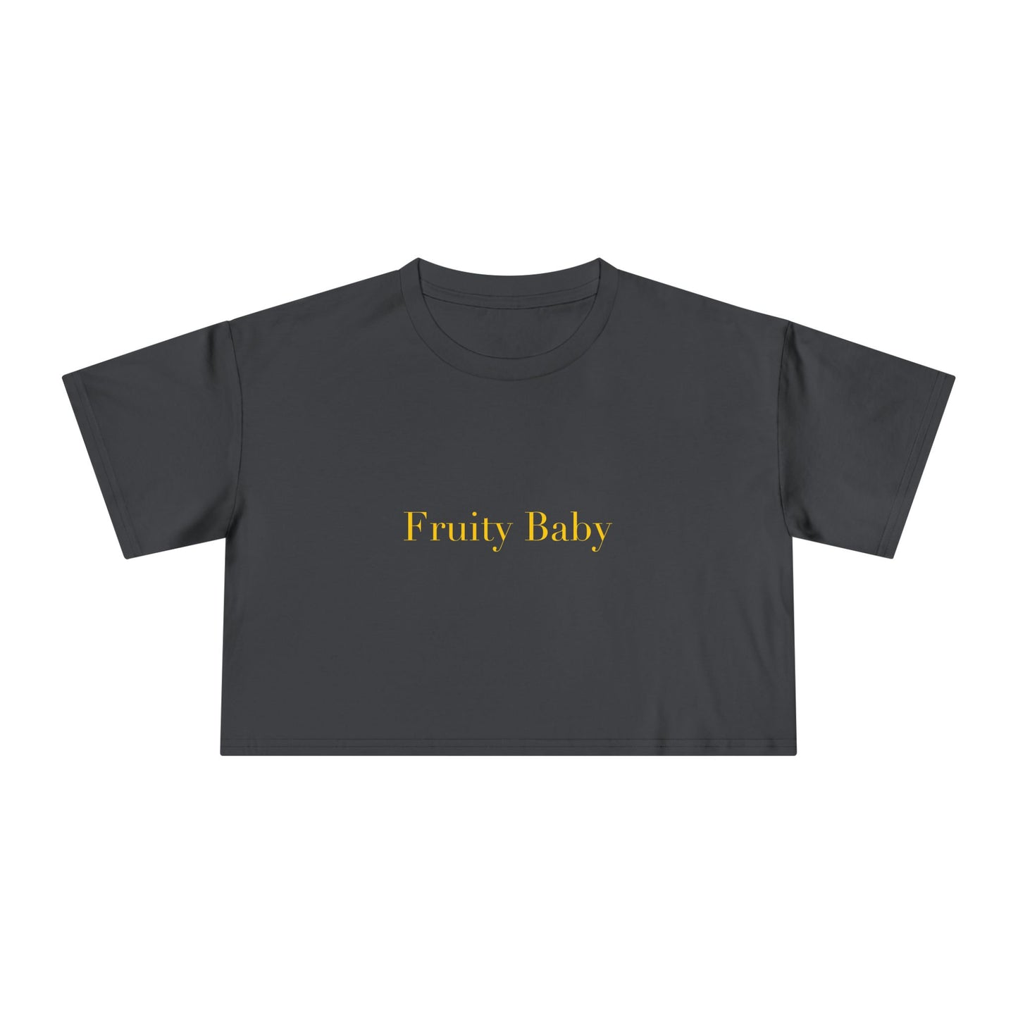 Fruity Baby — Cursive | Crop Tee