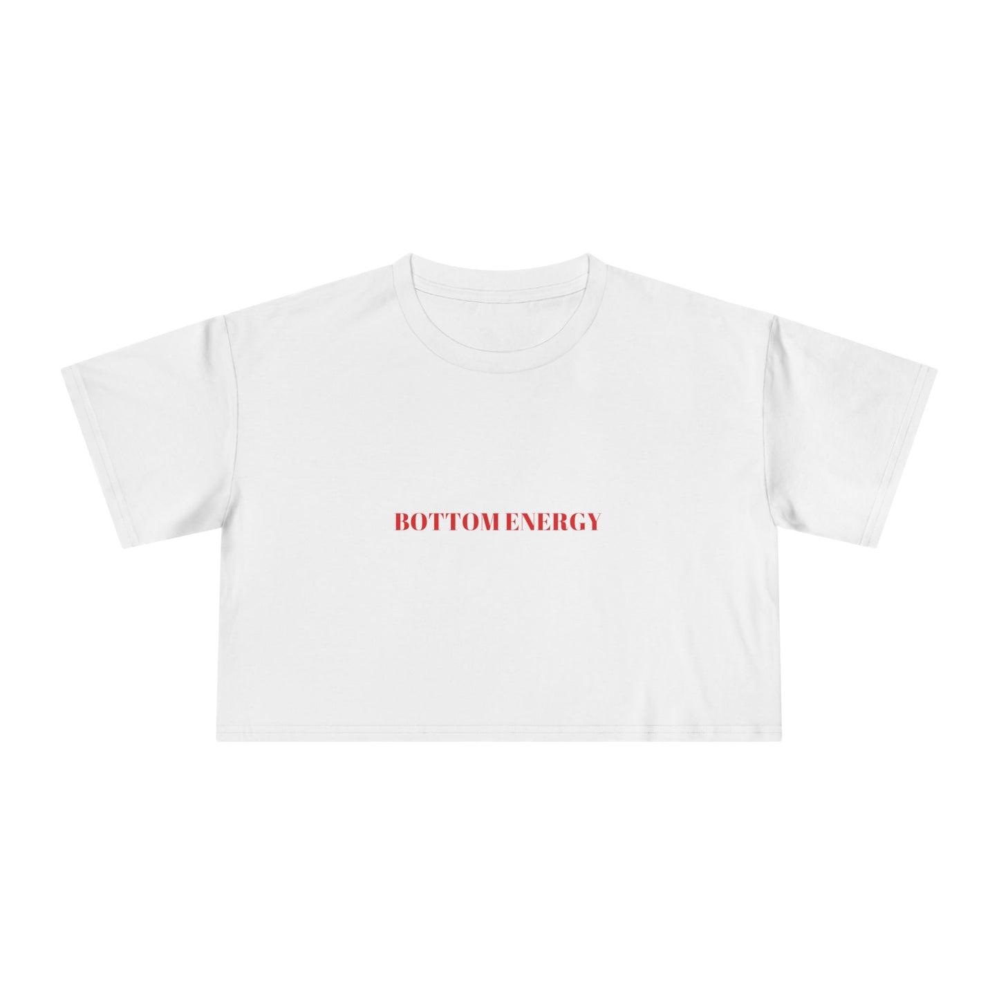 BOTTOM ENERGY — Bold | Crop Tee