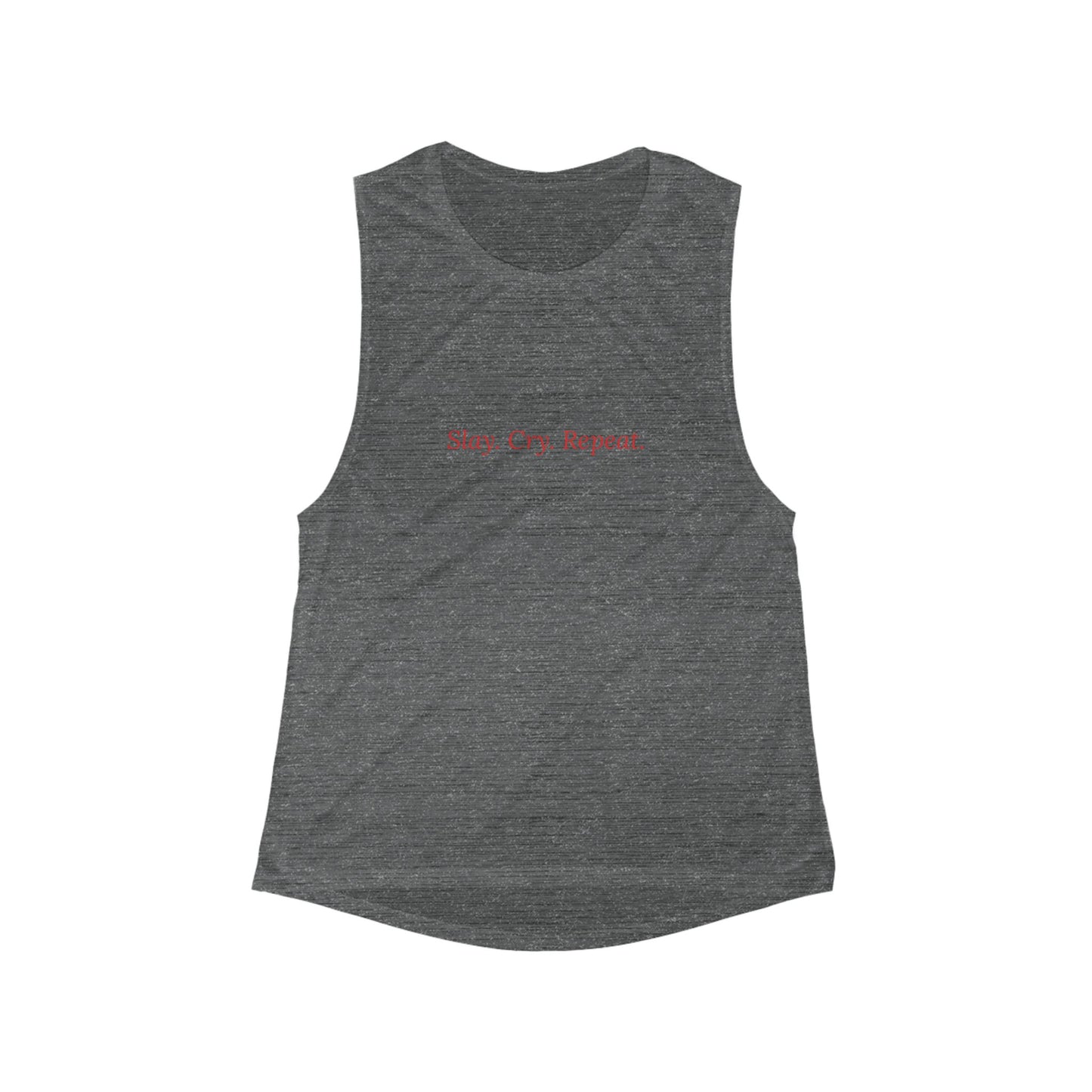 Slay Cry Repeat — Cursive | Tank Top